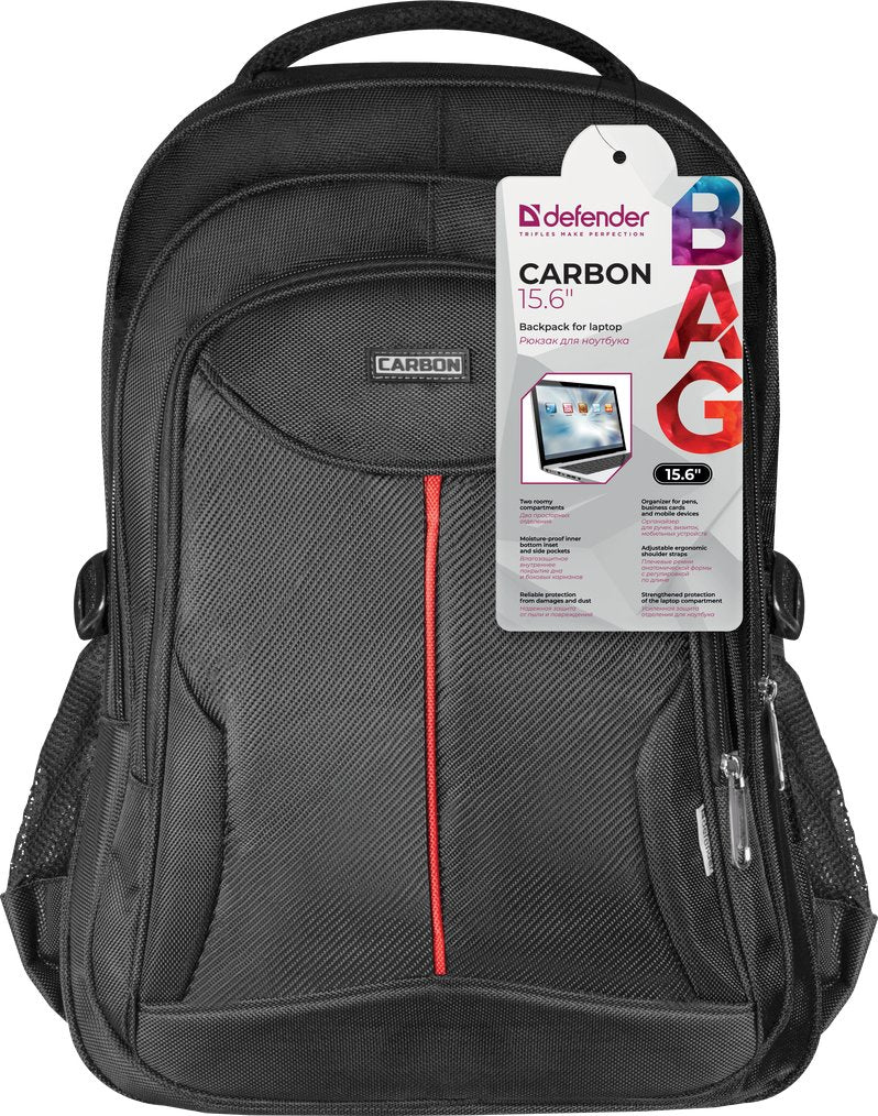 EAN 4714033260770 - Defender Carbon 39,6 cm (15.6") Mochila Negro imagen 7