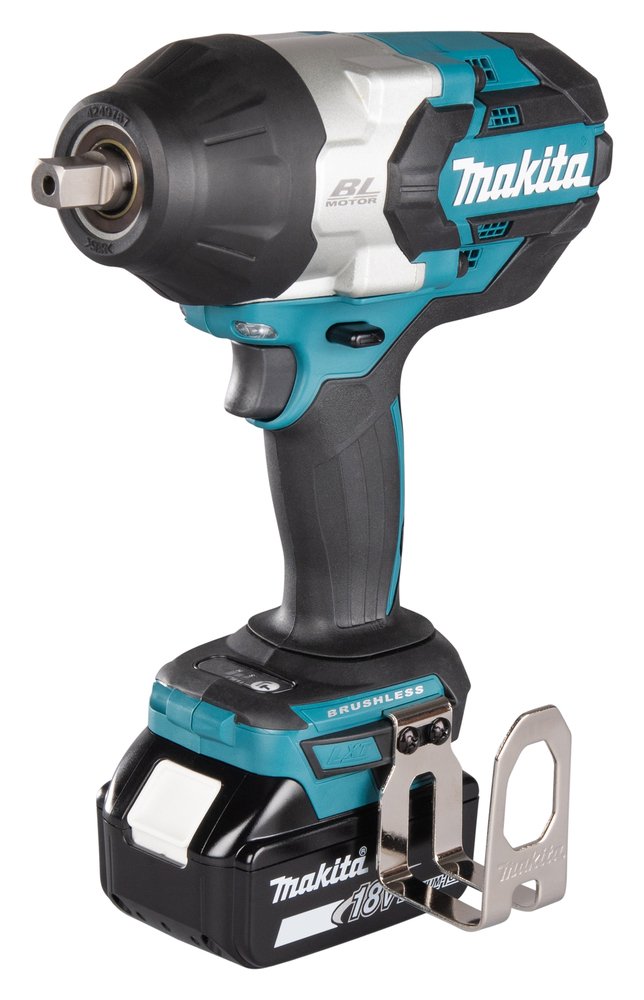 EAN 0197050001009 - Makita DTW1004Z atornilladora de impacto con batería 1/2" 2200 RPM 1050 Nm Negro, Turquesa 18 V imagen 1