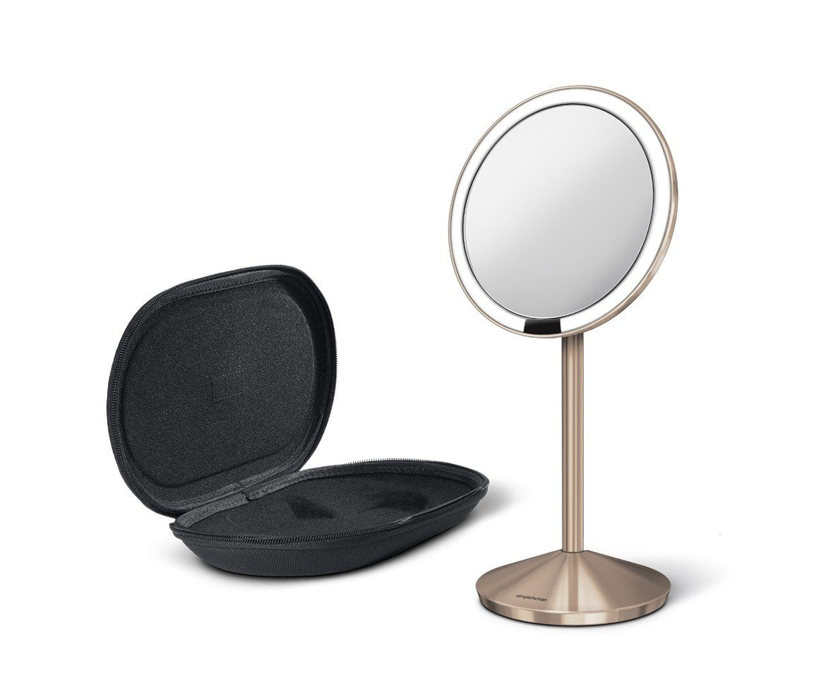 Simplehuman St3010 Espejo Para Maquillaje Independiente Alrededor Oro Rosa
