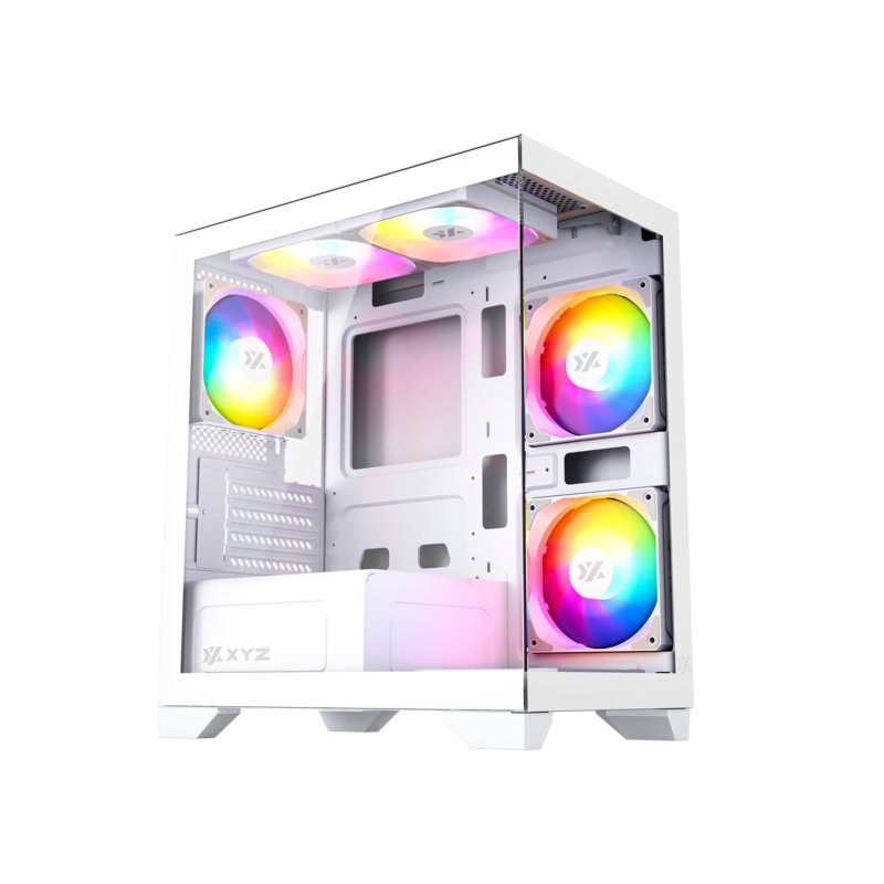 Torre Matx Xyz Titanium View Lite White