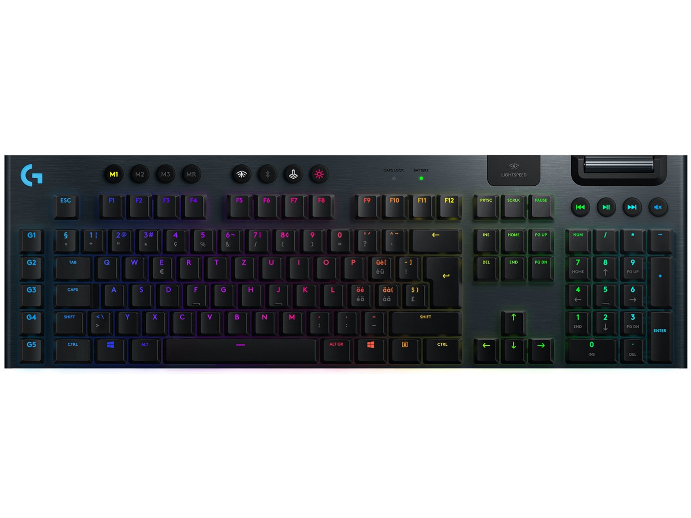 EAN 5099206080591 - Logitech G 920-008906 teclado Juego RF Wireless + Bluetooth QWERTY Español Negro imagen 1