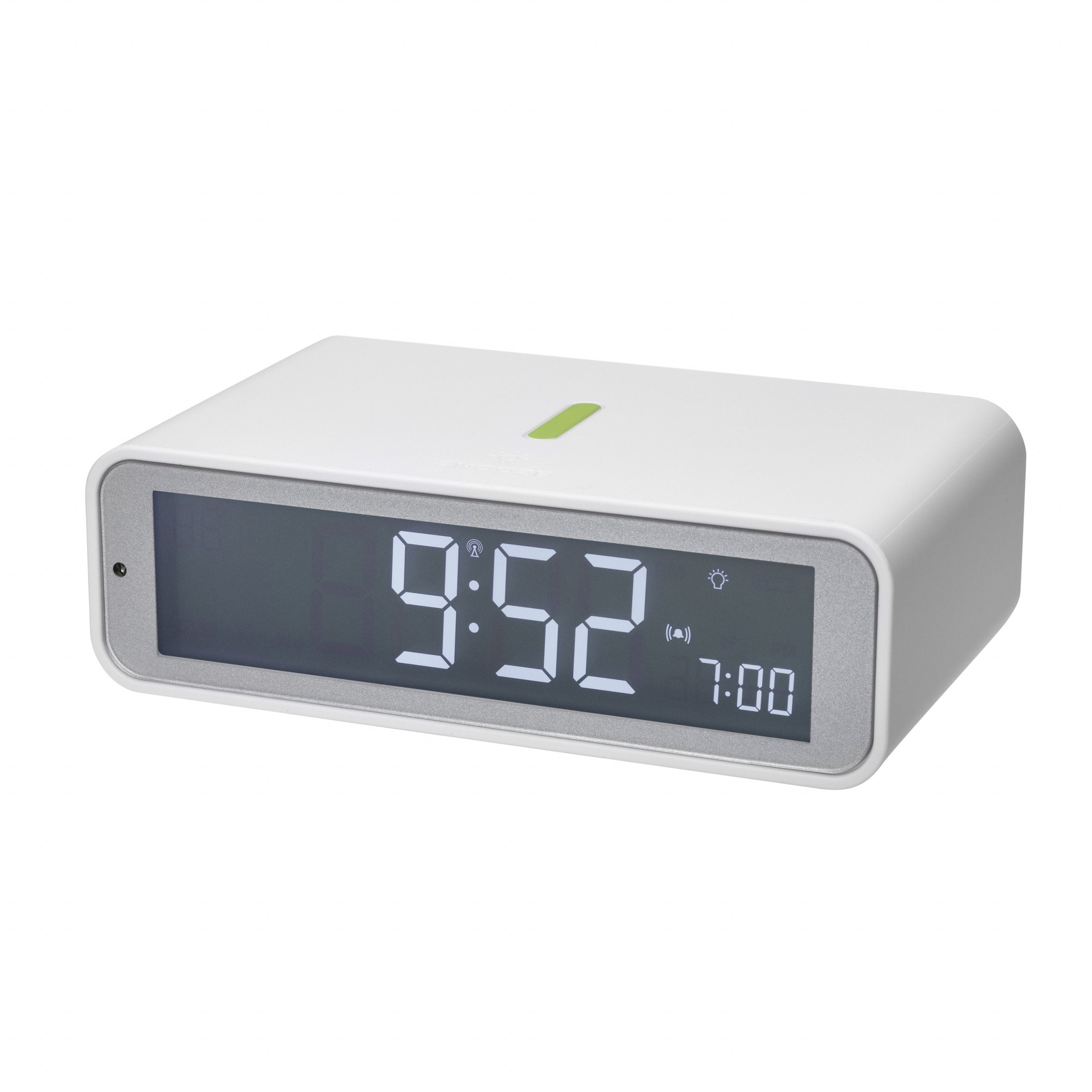 Tfa 60.2560.02 Twist Blanco Radio Despertador