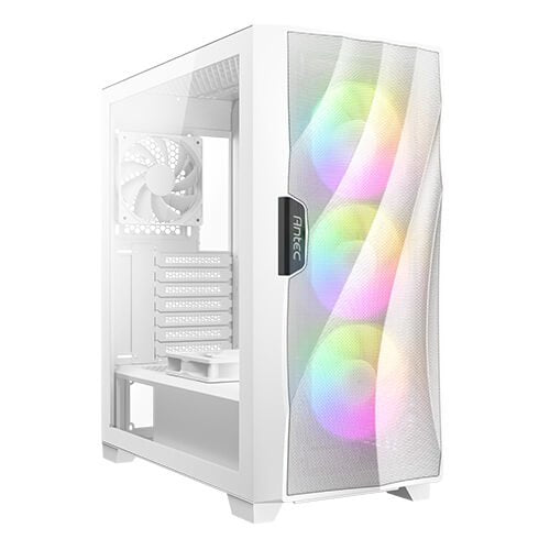 Caja Pc Antec Gamer Dark Fleet Df700 Flux Midi Tower Blanco Retail