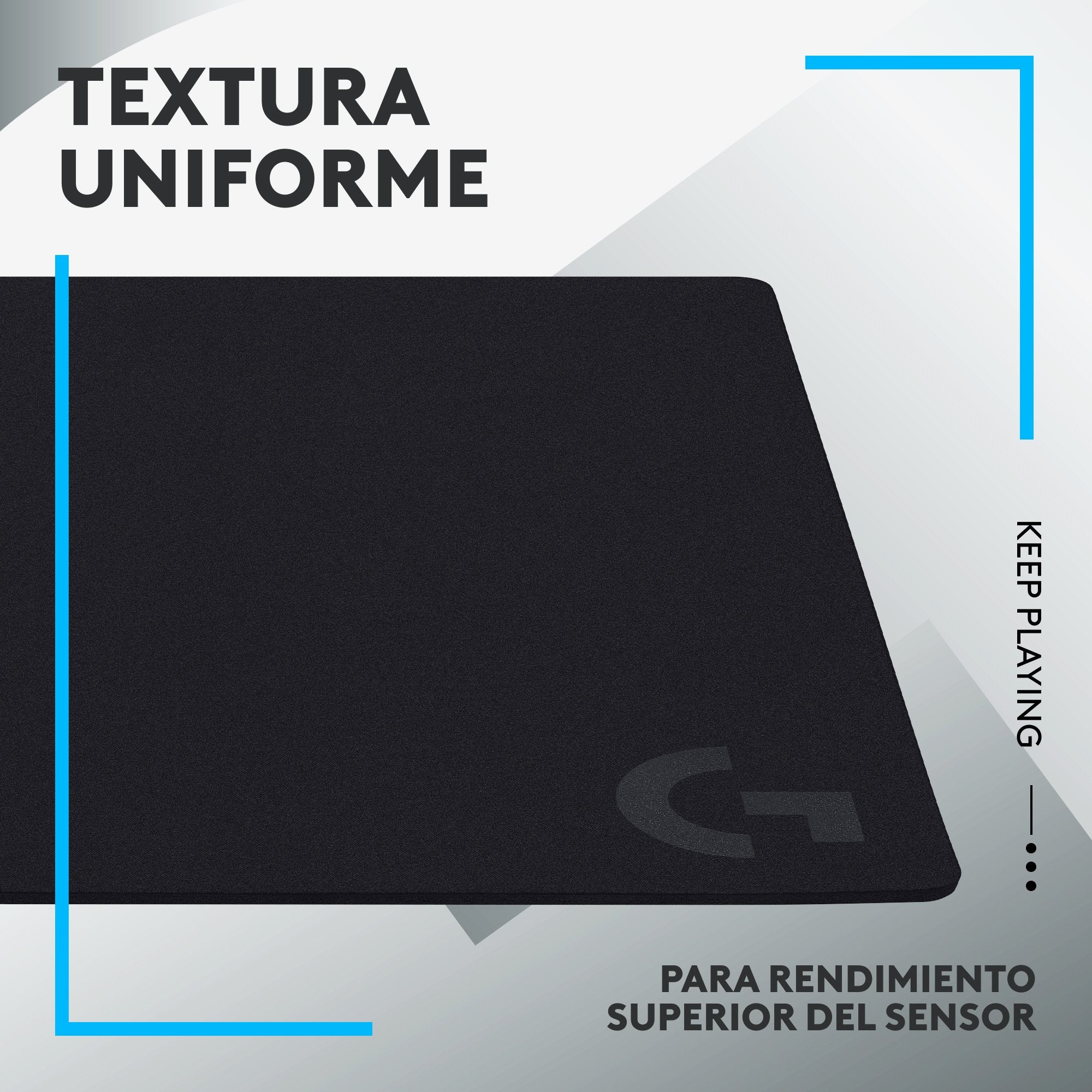 Logitech G G640 Alfombrilla De Ratón Negro