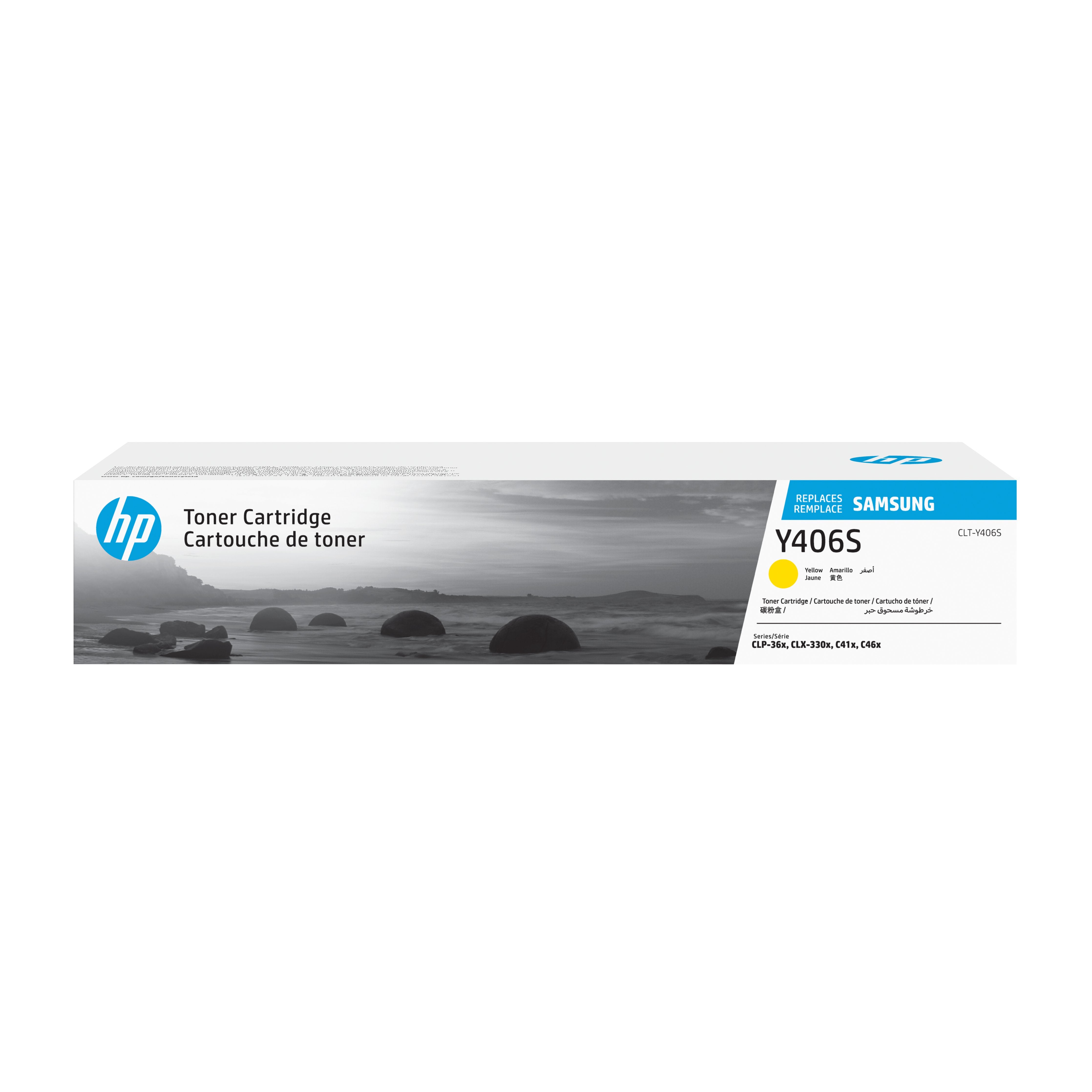 EAN 0191628446032 - Samsung CLT-Y406S Yellow Original Toner Cartridge cartucho de tóner 1 pieza(s) imagen 1