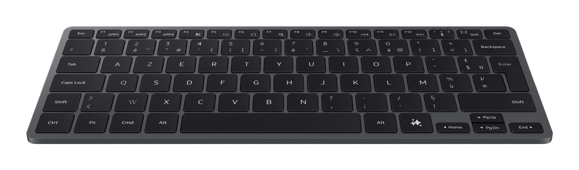 Smart Keyboard Con Touche Galaxy Ai Universal Gris Foncé