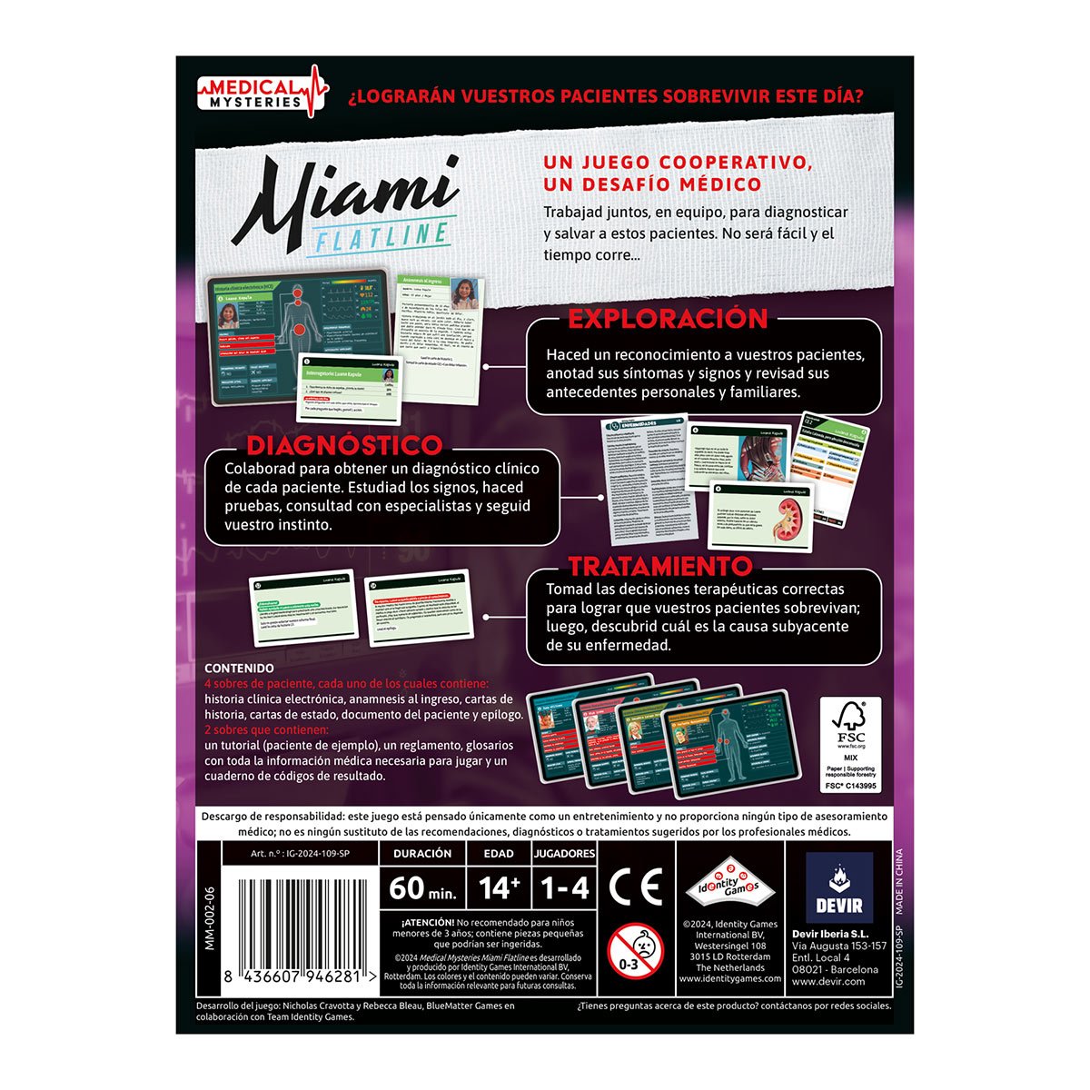 EAN 8436607946281 - Devir BGMMMSP juego de tablero 60 min Juego de mesa imagen 4