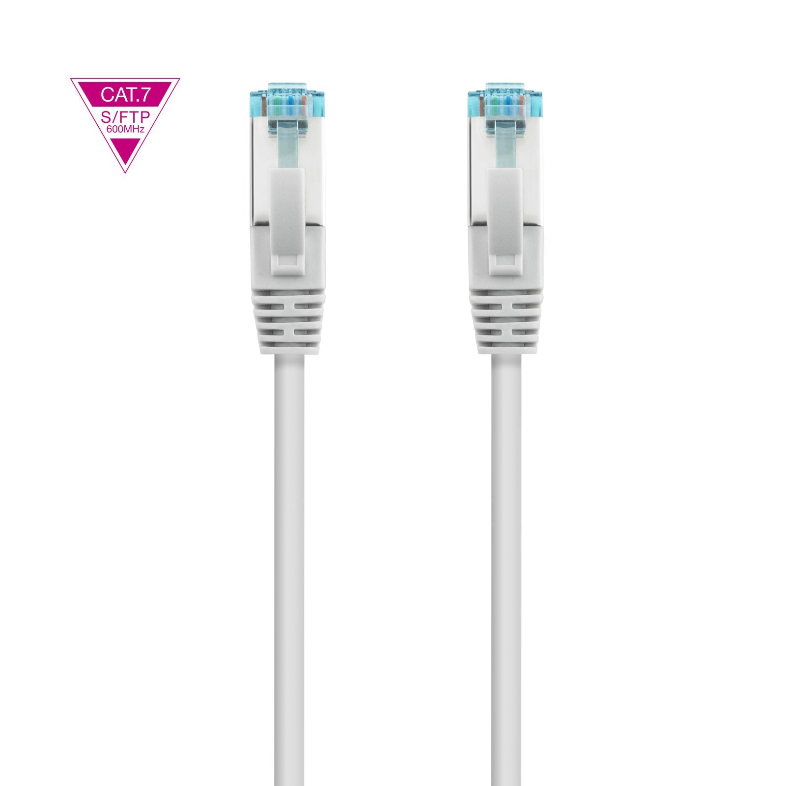 Nanocable Cable Red Cat.7 Lszh Sftp Pimf Awg26 25cm - Gris