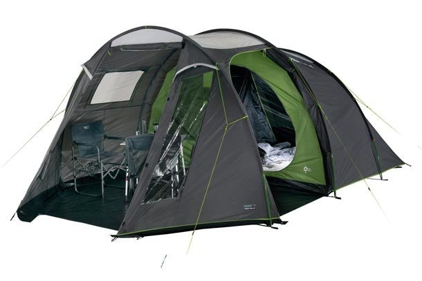 Tienda De Campaña High Peak  Ancona 4.0, 10244 Gris Oscuro/Verde