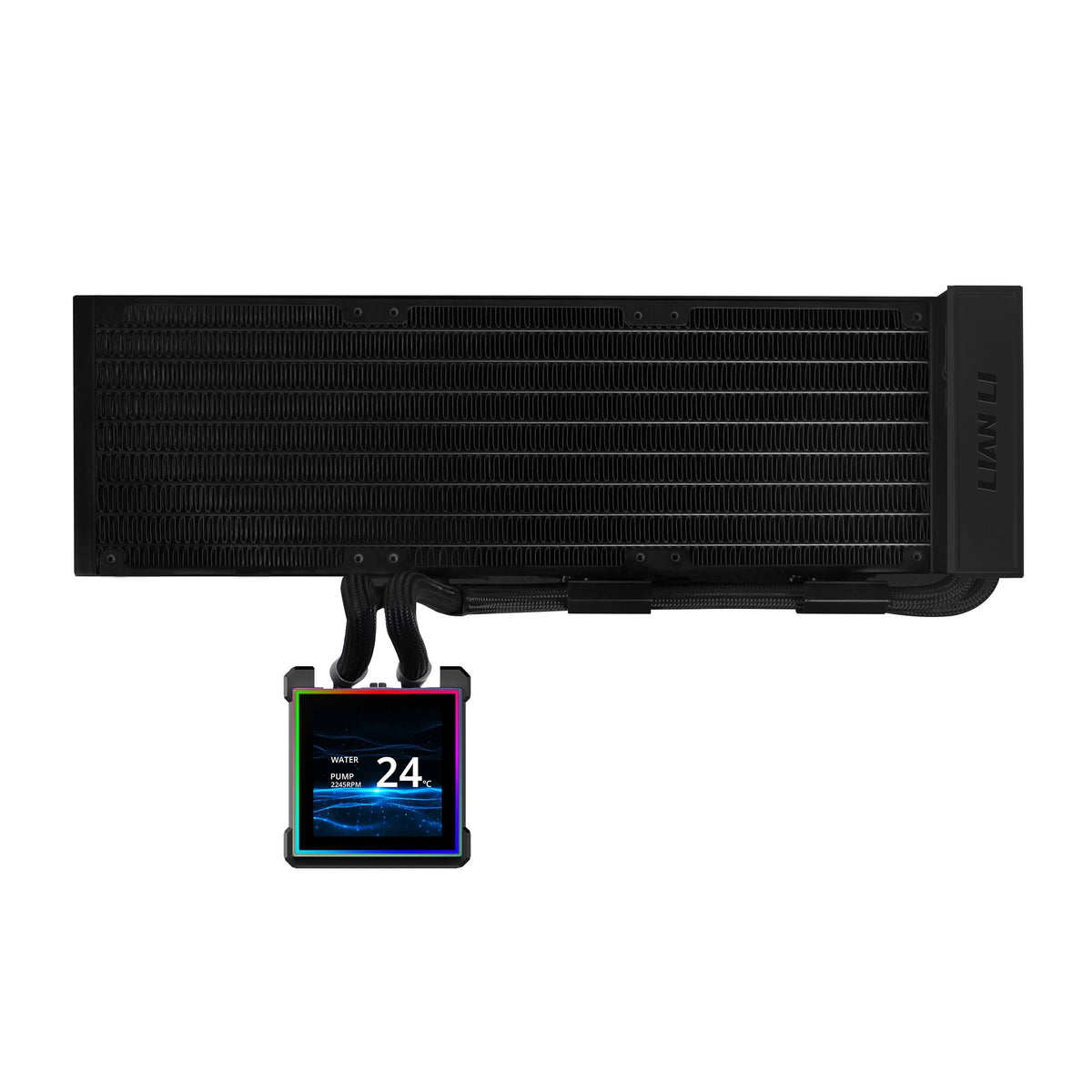K Lian Li Hydroshift Ii Lcd-S 360n Schwarz  Aio-Wasserkühlung