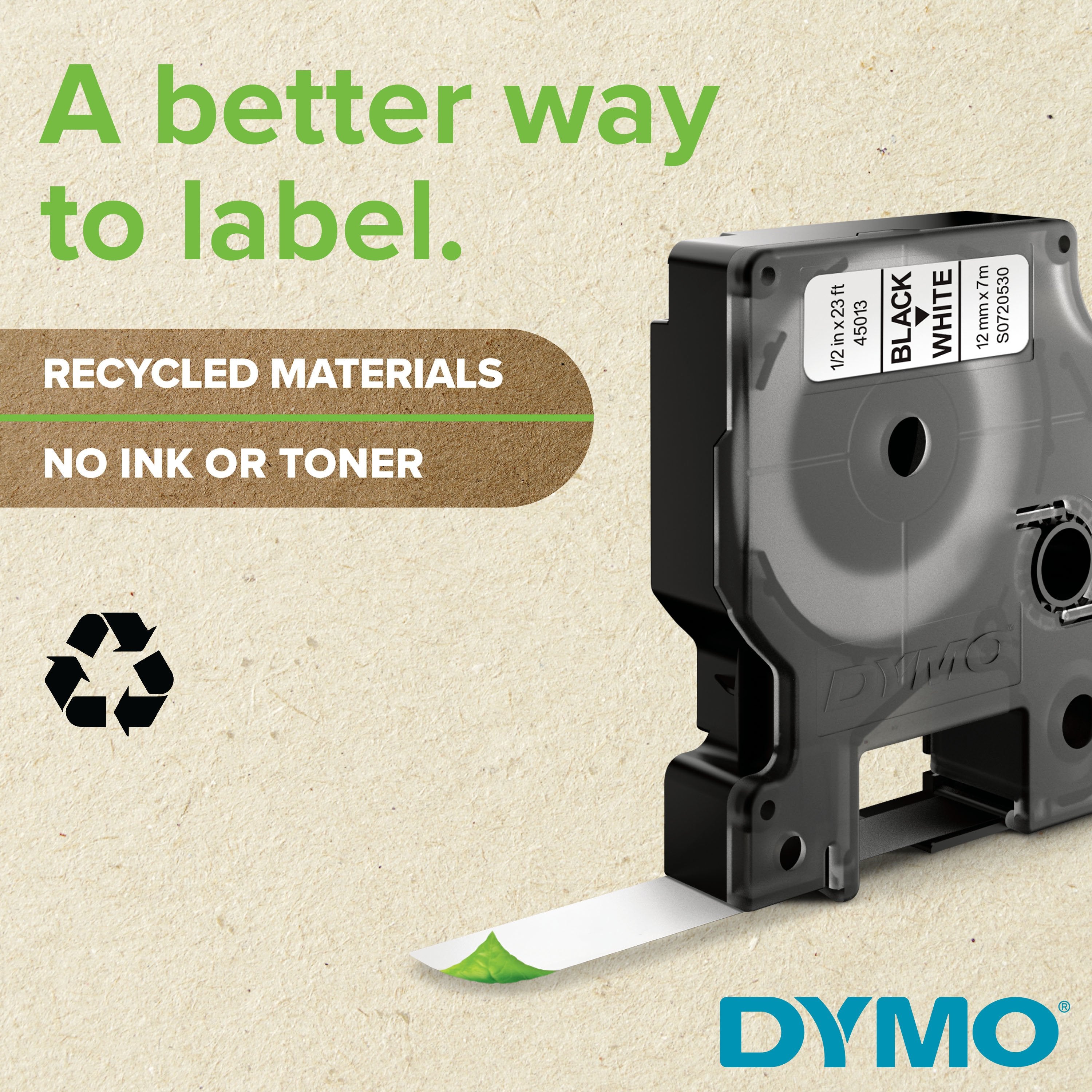 EAN 5411313409193 - DYMO D1 Standard - Black on Green - 9mm cinta para impresora de etiquetas imagen 13