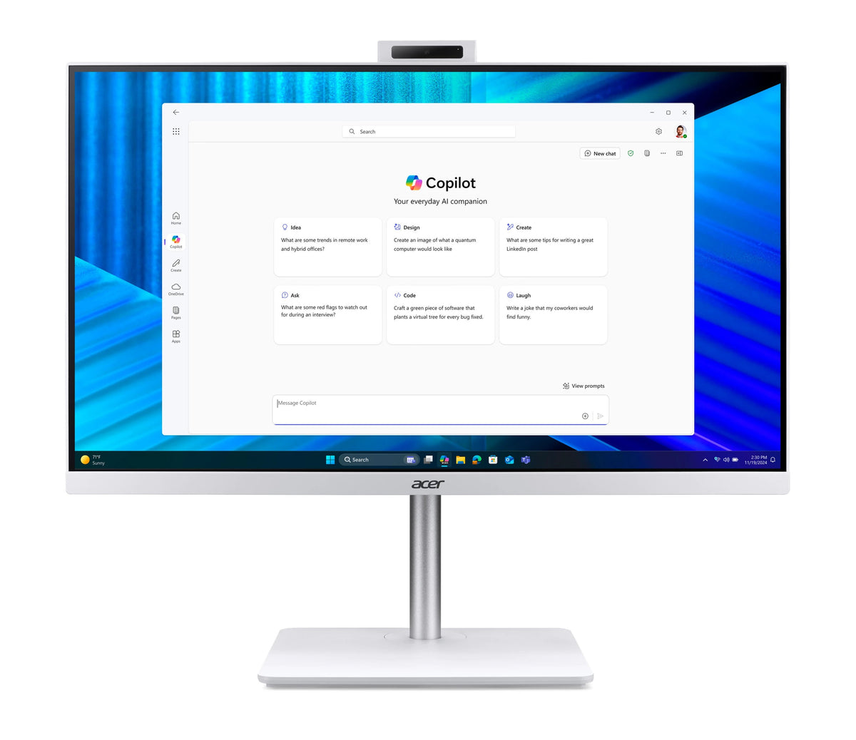 EAN 4711474952011 - Acer Veriton VZ2417G Intel Core 5 120U 68,6 cm (27") 1920 x 1080 Pixeles PC todo en uno 16 GB DDR4-SDRAM  imagen 1