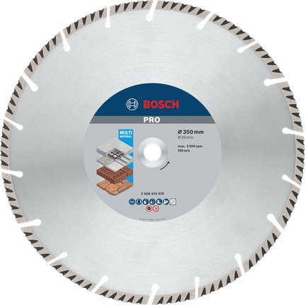 EAN 3165140869805 - Bosch 2 608 615 070 disco de diamante 35 cm Disco de diamante con borde segmentado imagen 1