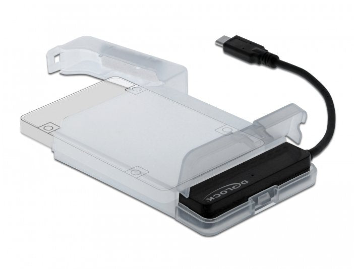 Delock Conversor Usb Type-C  A Sata 2,5" Con Cubierta Protectora
