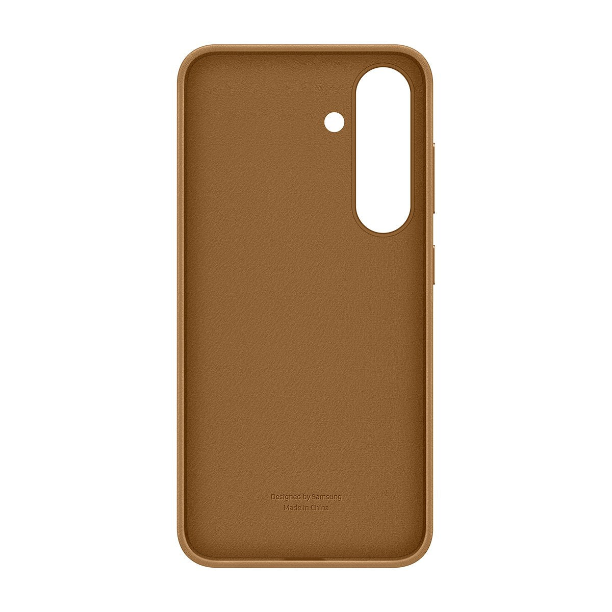 Funda Cuero Dorada S25