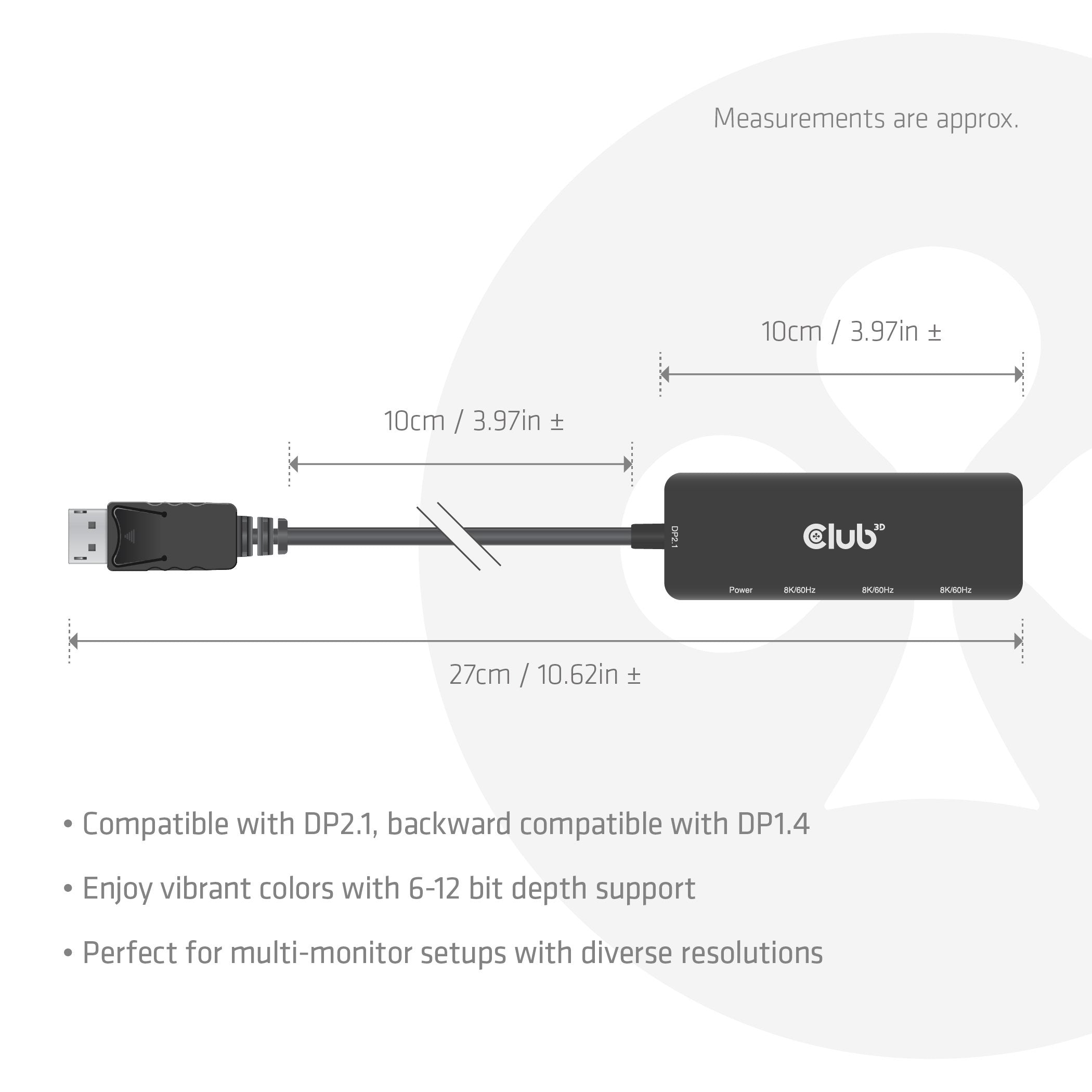 EAN 8719214473471 - CLUB3D CSV-7330 hub de interfaz 13,5 Mbit/s Negro imagen 8