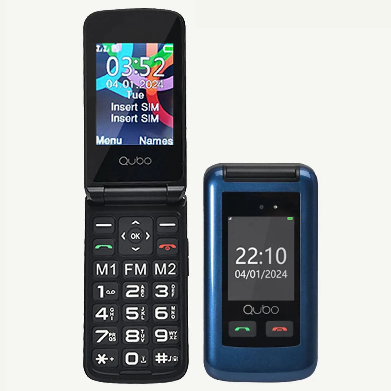 EAN 6944762700997 - Qubo X-247BL teléfono móvil 7,11 cm (2.8") Azul imagen 1