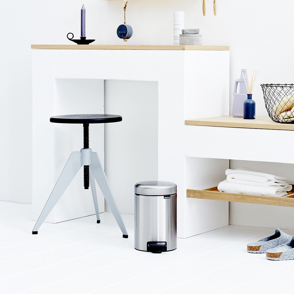 Cubo Pedal Brabantia Newicon 3,0 L Acero Mate