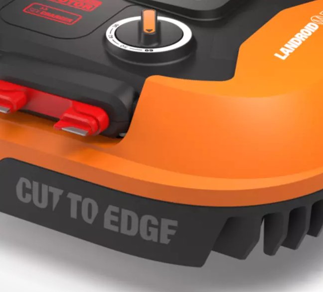 EAN 6943475869847 - WORX WR165E cortadora de césped Robot cortacésped Batería Negro, Naranja imagen 7