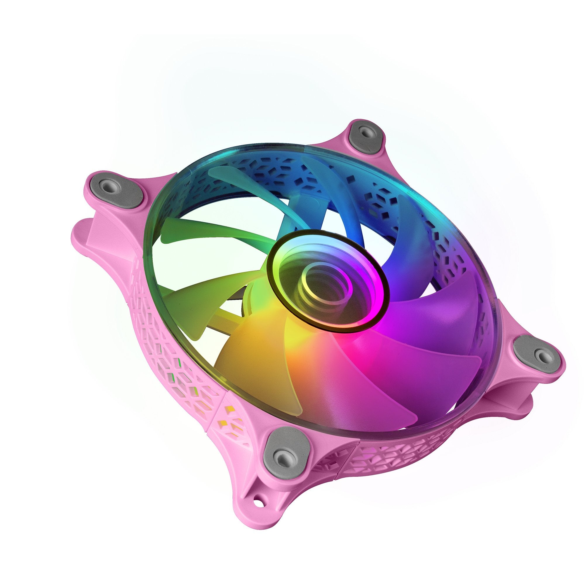 Ventilador Mars Gaming Mf-3d 12cm Argb Rosa