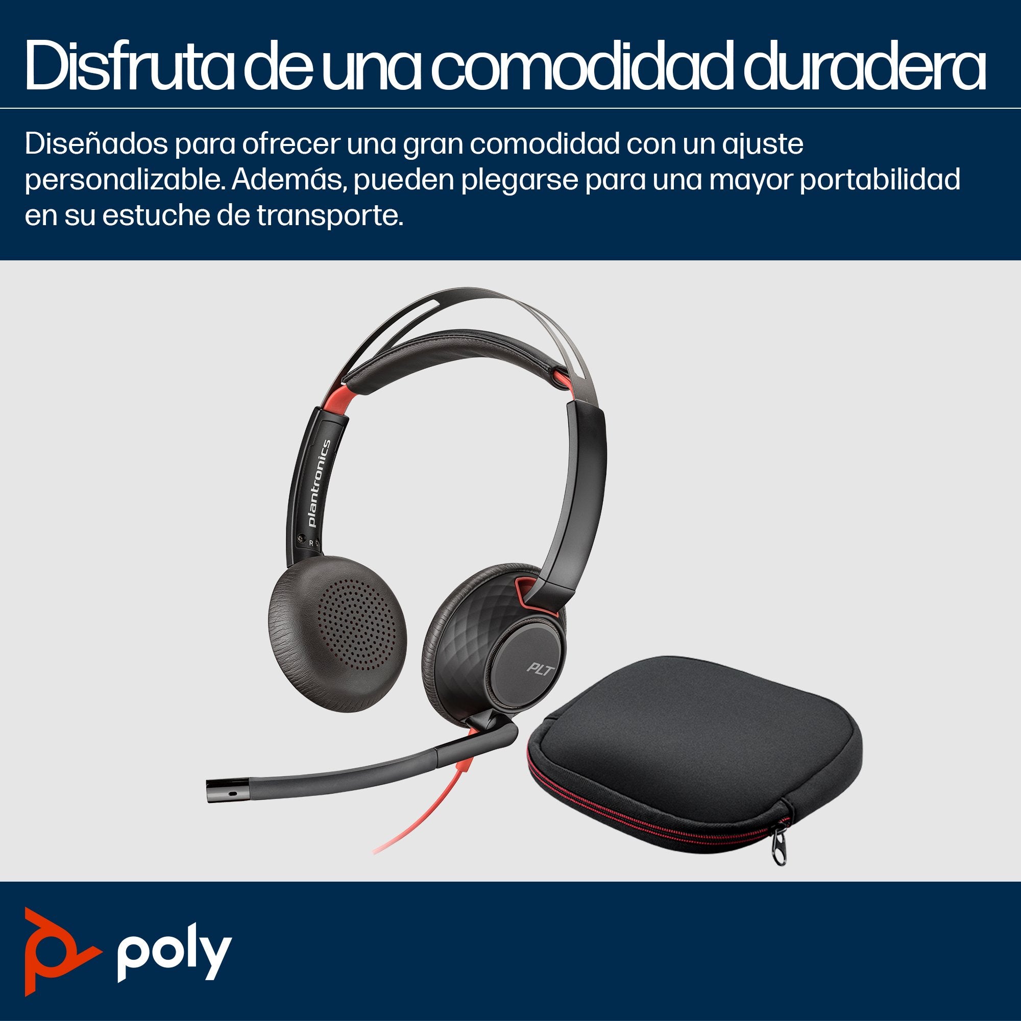 EAN 0197498837420 - HP Poly Blackwire 5220 Stereo USB-C Headset +3.5mm Plug +USB-C/A Adapter Alámbrico Diadema Llamadas/Músic imagen 4