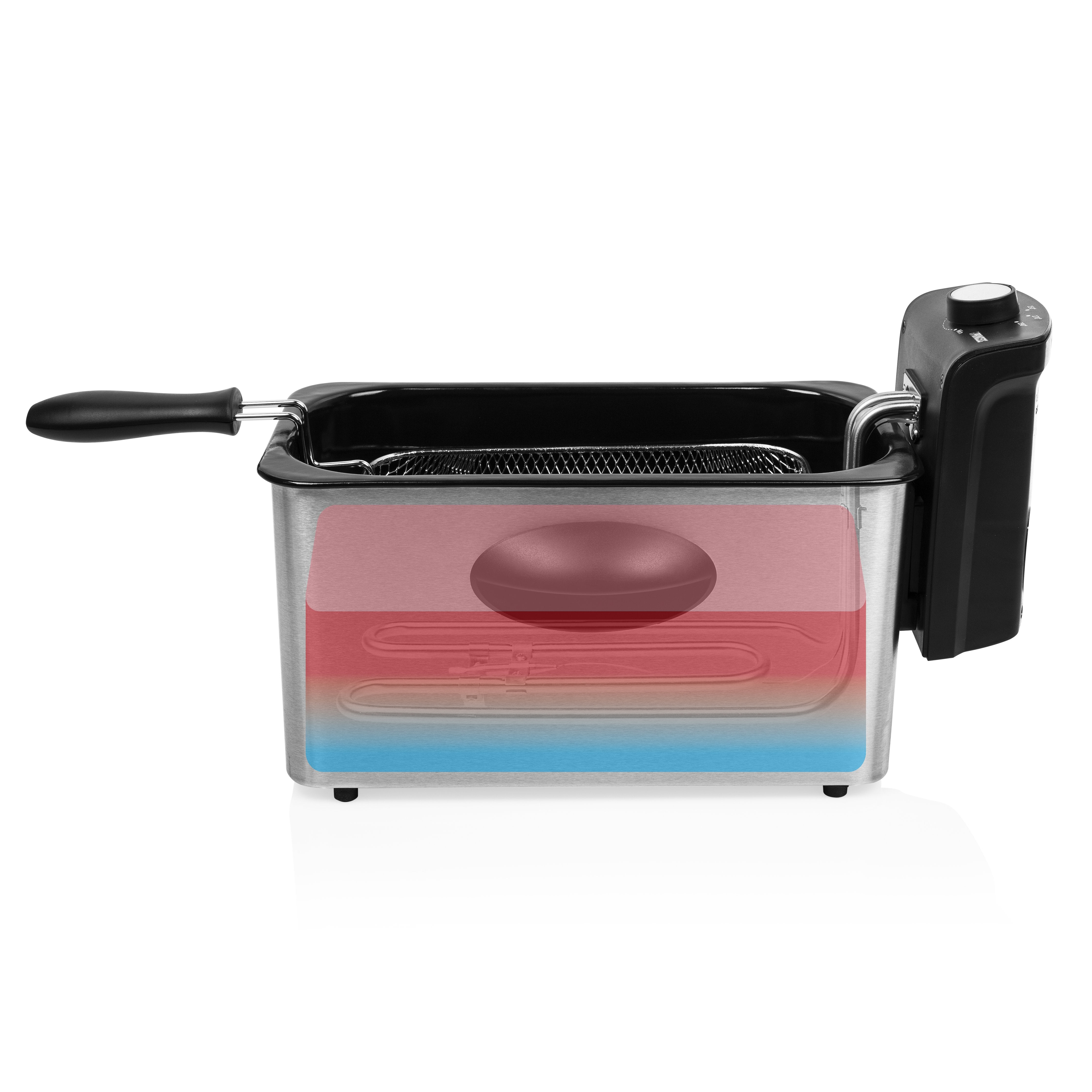 EAN 8713016082084 - Princess 182604 Sencillo 3 L Independiente 2000 W Negro, Acero inoxidable imagen 9