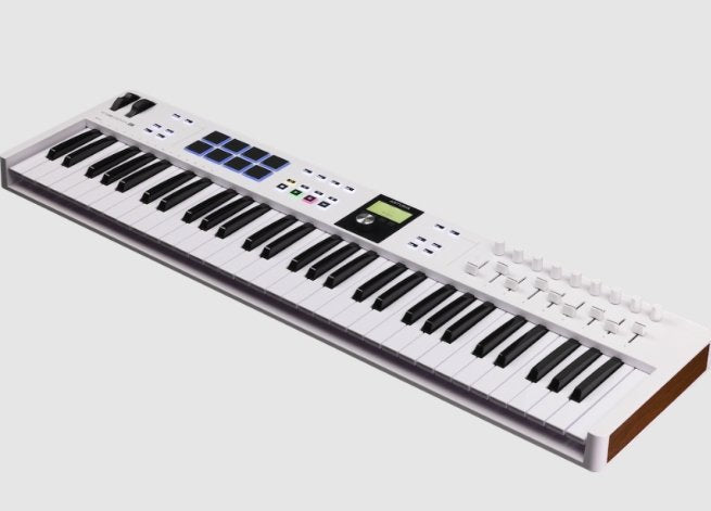 Arturia 231531 Keylab Essential 61 Mk3 Blanco Midi Keyboard