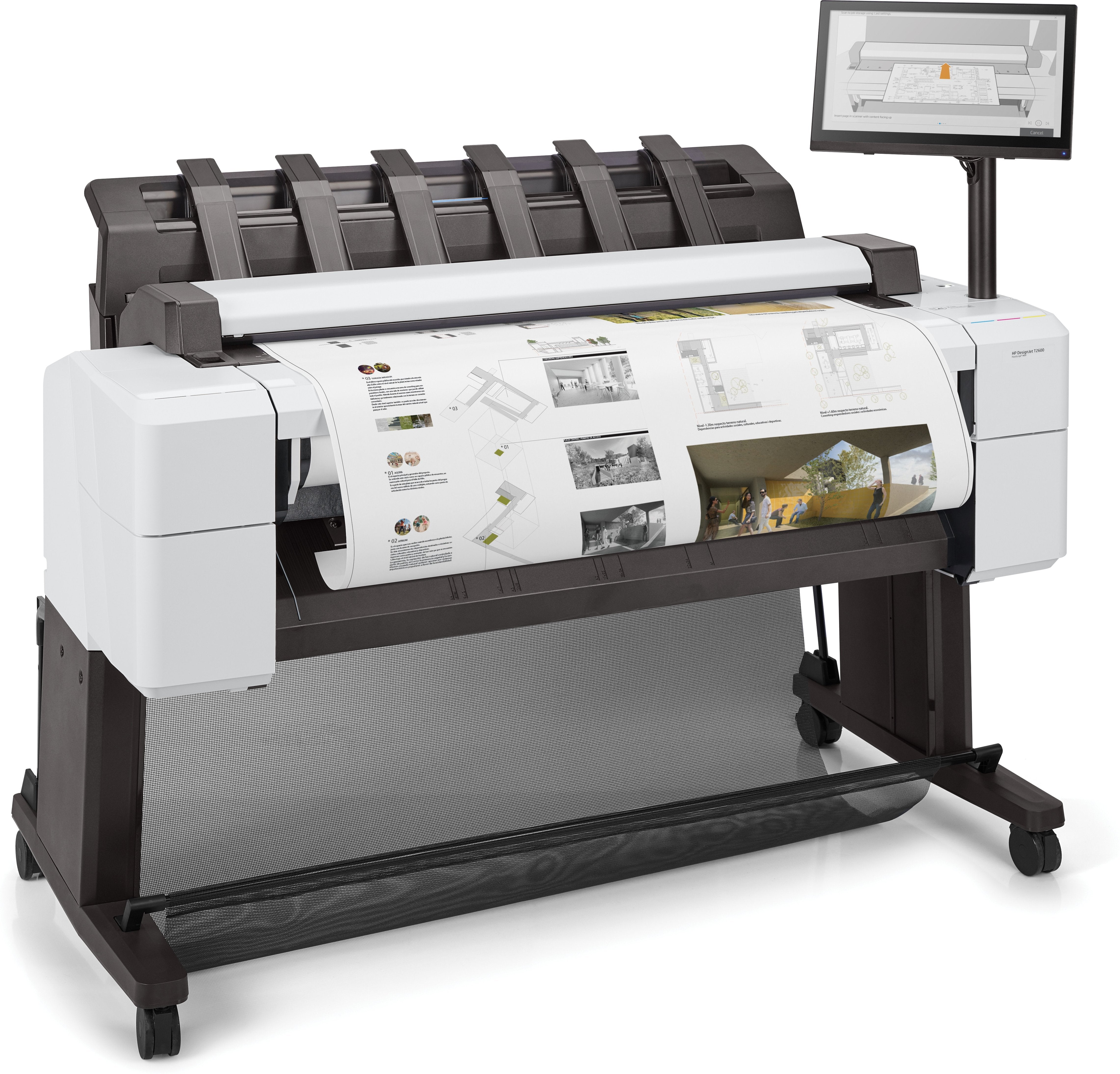 EAN 193905891405 - HP Designjet T2600 36-in PostScript Multifunction Printer impresora de gran formato Inyección de tinta tér imagen 3