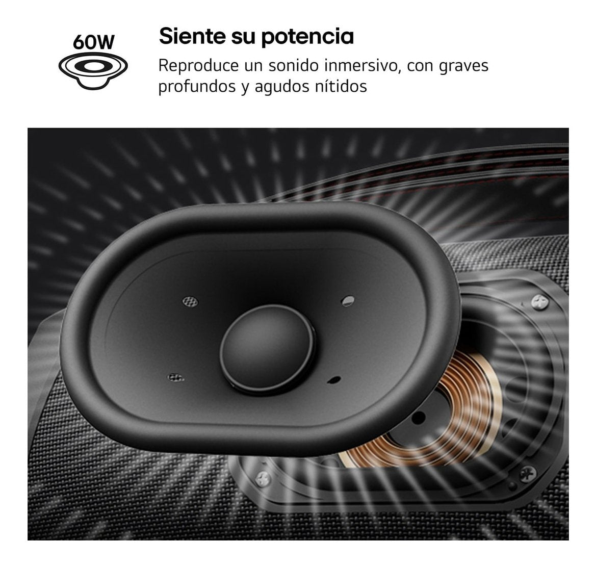 Altavoz  Lg Xboom Xg8t Negro Inalámbrico, Bluetooth, 60w