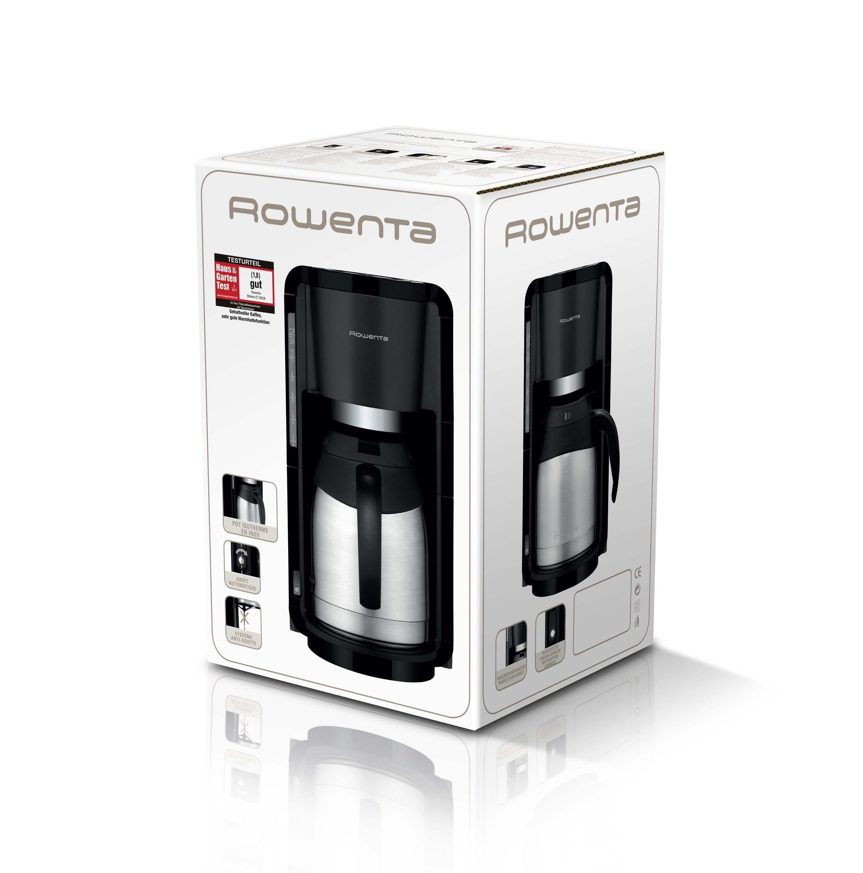 Cafetera De Filtro Rowenta Ct 3818 Cafetera Eléctrica 1,5 L Semi-Automática