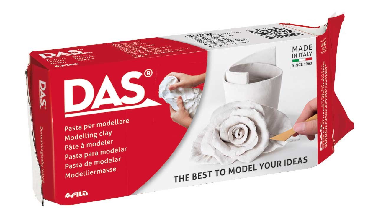 EAN 8000144074112 - DAS 387000 compuesto para cerámica y modelaje Pasta de modelar 500 g Blanco 1 pieza(s) imagen 1