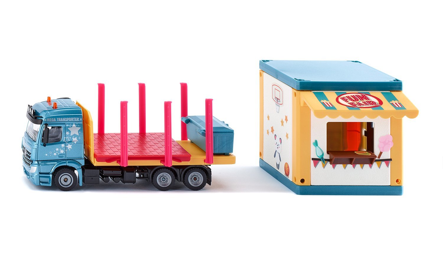EAN 4006874035625 - Siku Prefab house transporter Modelo a escala de camión de transporte pesado Previamente montado 1:50 imagen 7