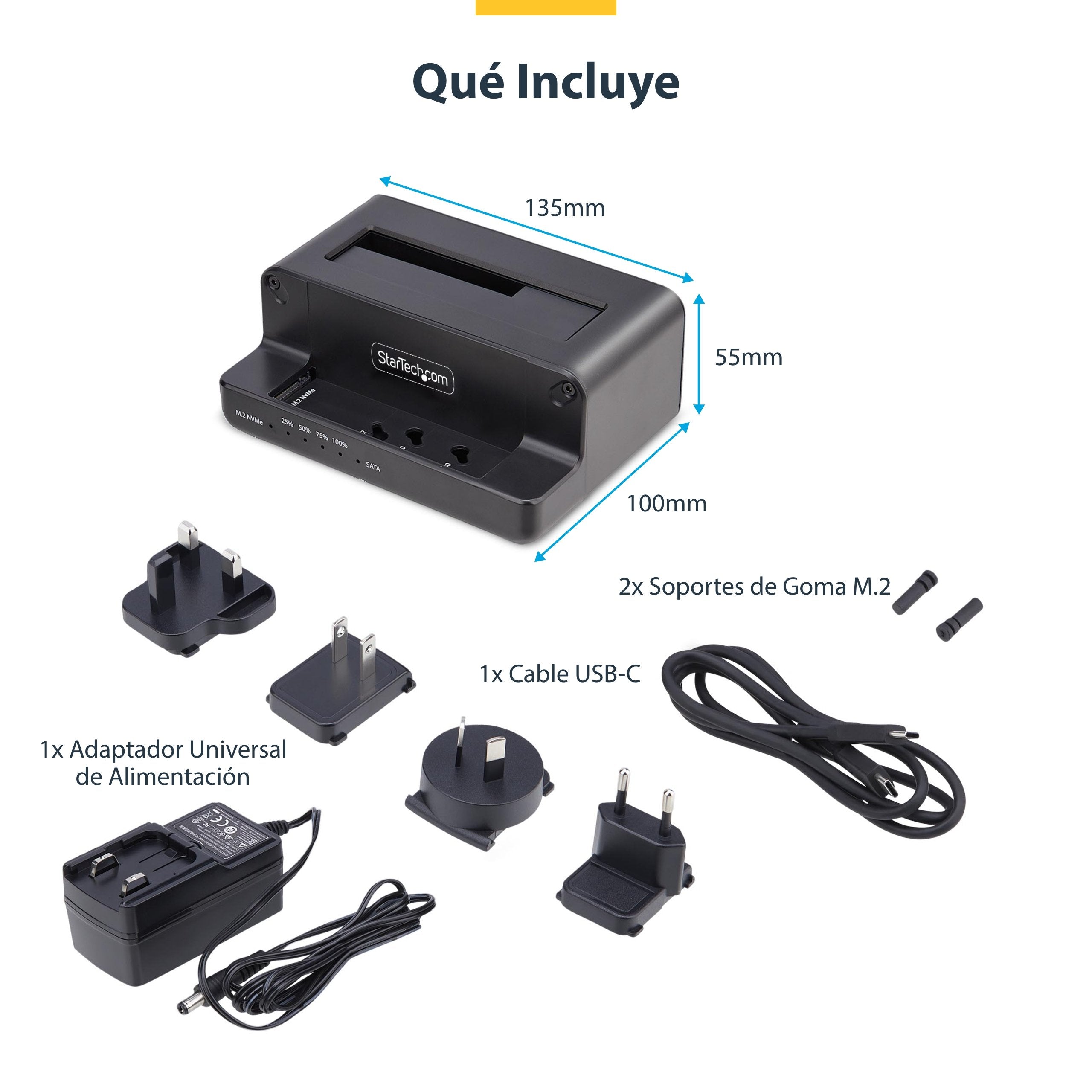 EAN 0065030904728 - StarTech.com N2-M2-SSD-DUPLICATOR duplicador de datos y soporte Duplicador de HDD/ SSD (discos duros/unid imagen 16