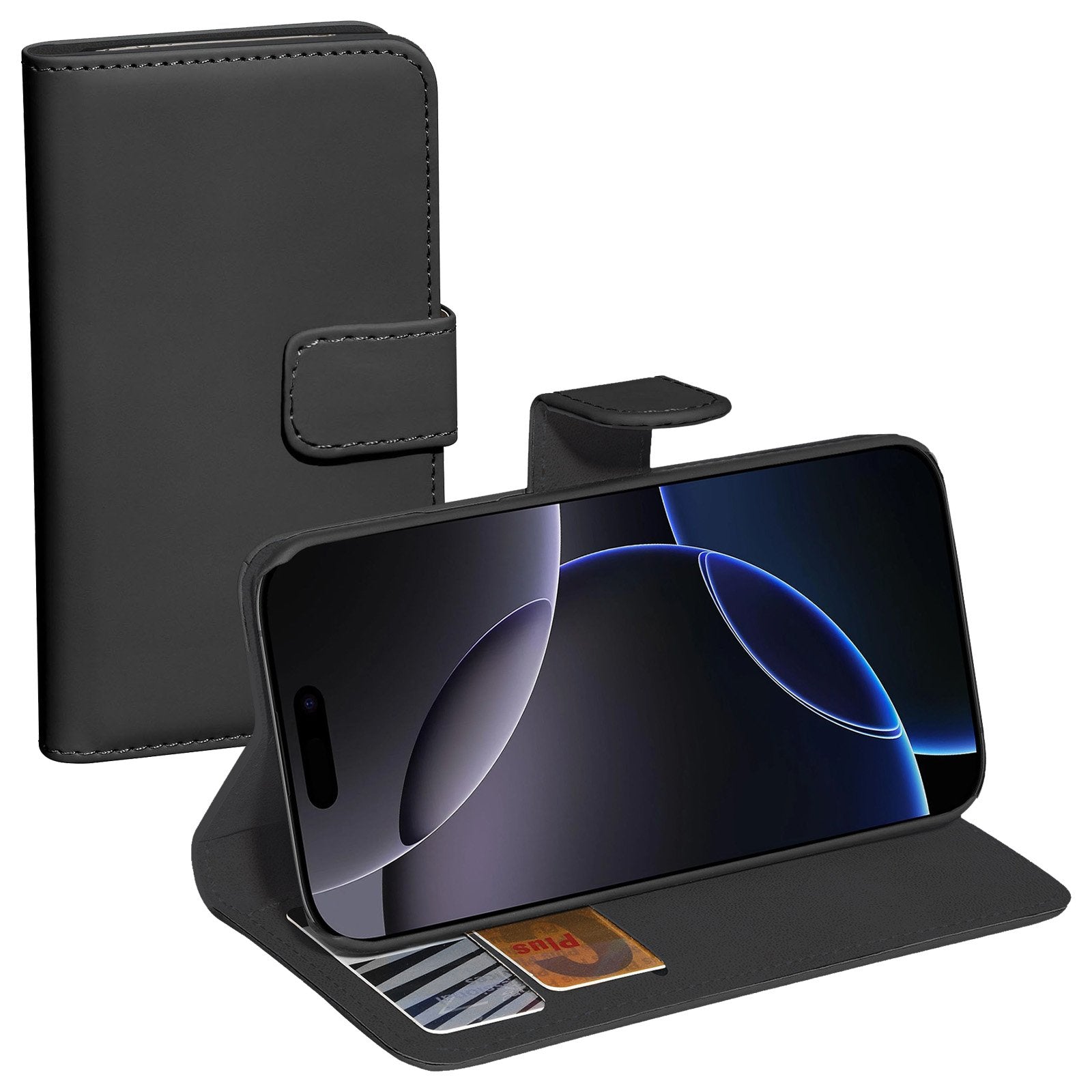 Pedea Book Cover Classic Fr Apple Iphone 16 Pro Max Negro