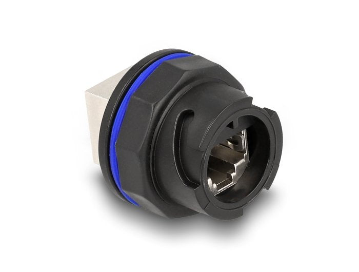 Delock 67048 Conector Empotrable Rj45 Cat.6a Negro