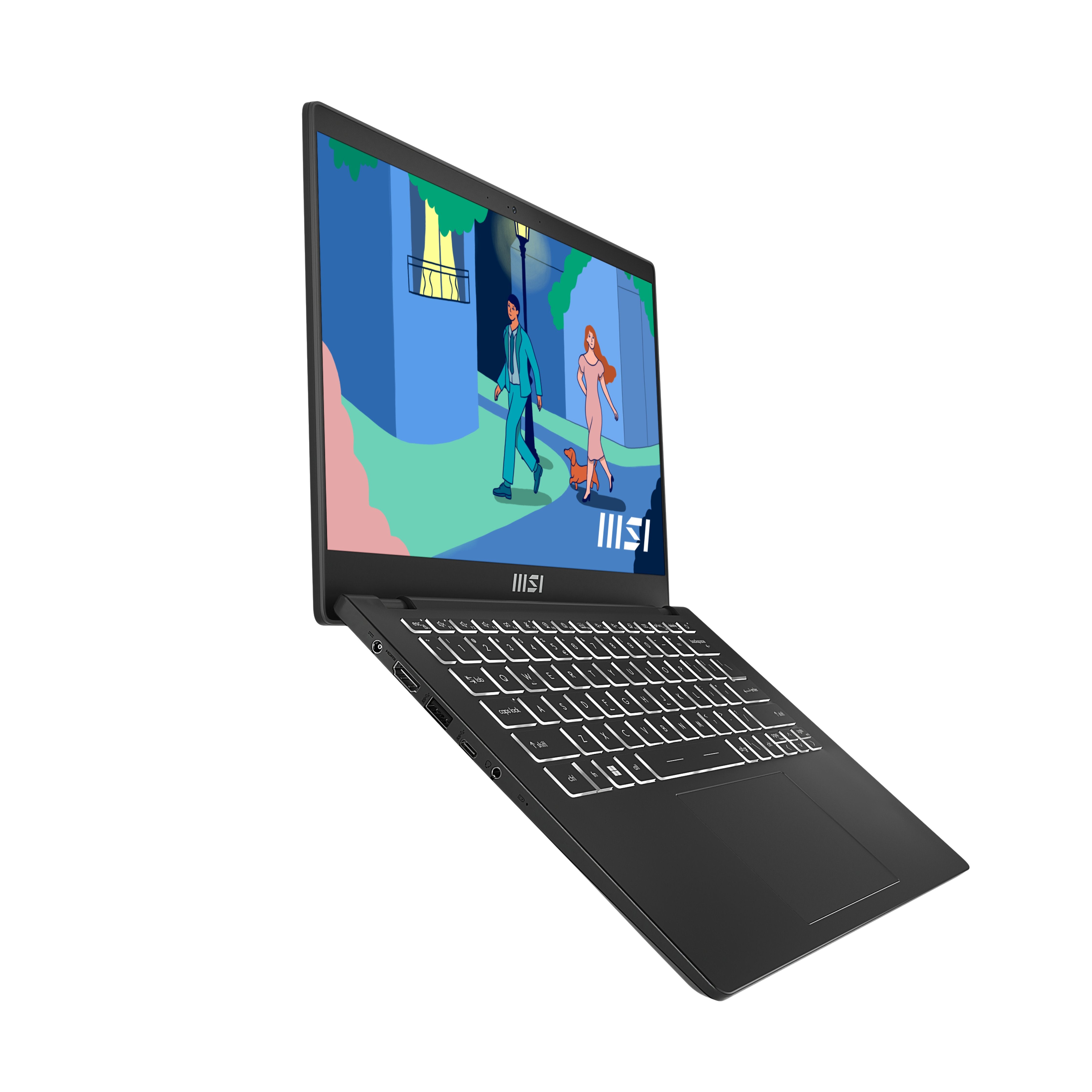 EAN 4711377352871 - MSI Modern 14 C7M-423XES AMD Ryzen™ 7 7730U Portátil 35,6 cm (14") Full HD 16 GB DDR4-SDRAM 1 TB SSD Wi-F imagen 16