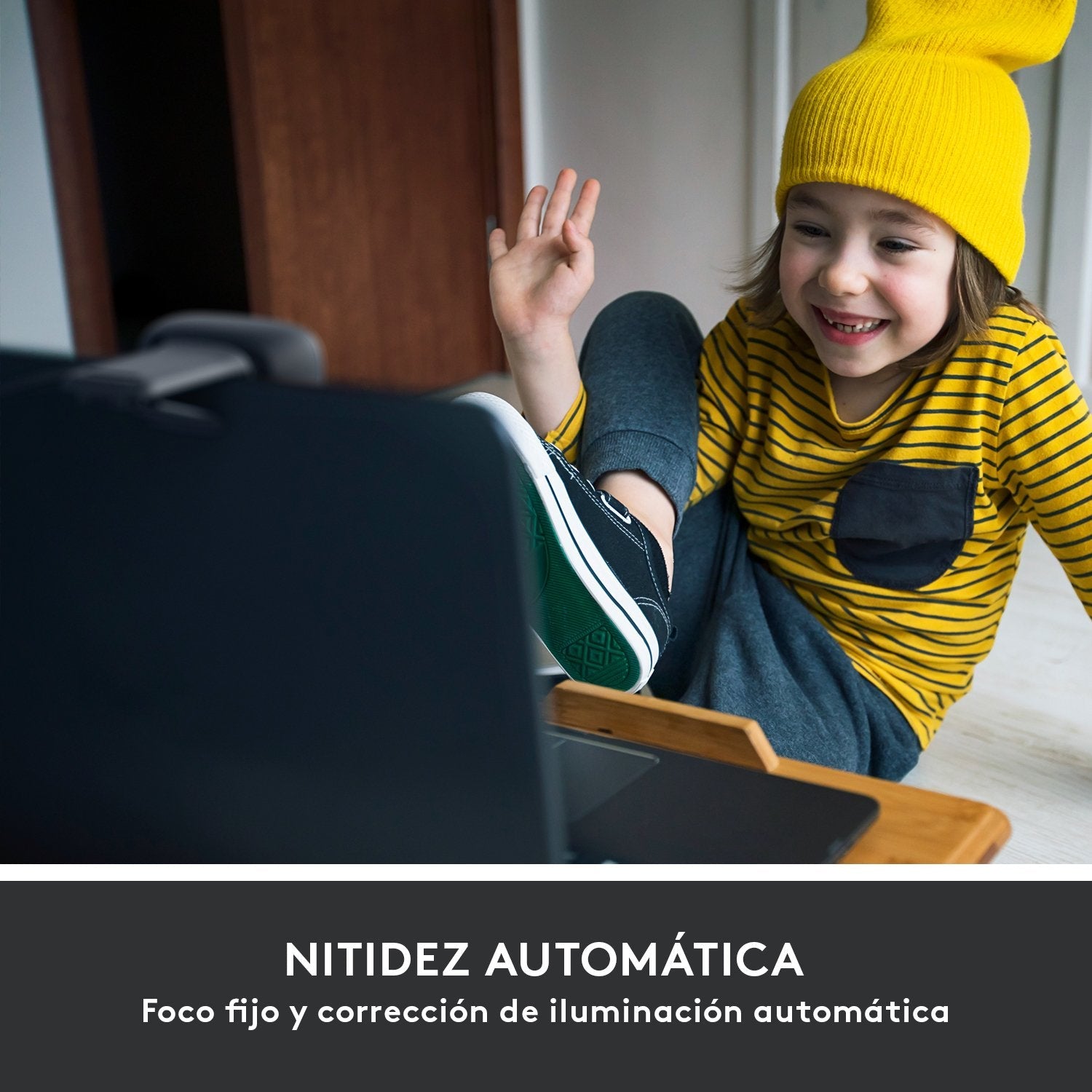 Logitech Webcam Hd C505 Negra 720p/30fps/Micro Largo Alcance/Usb-A 960-001364