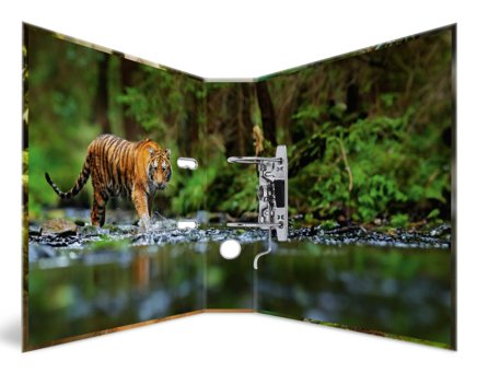 Herma Ordner A4 Karton Tiger