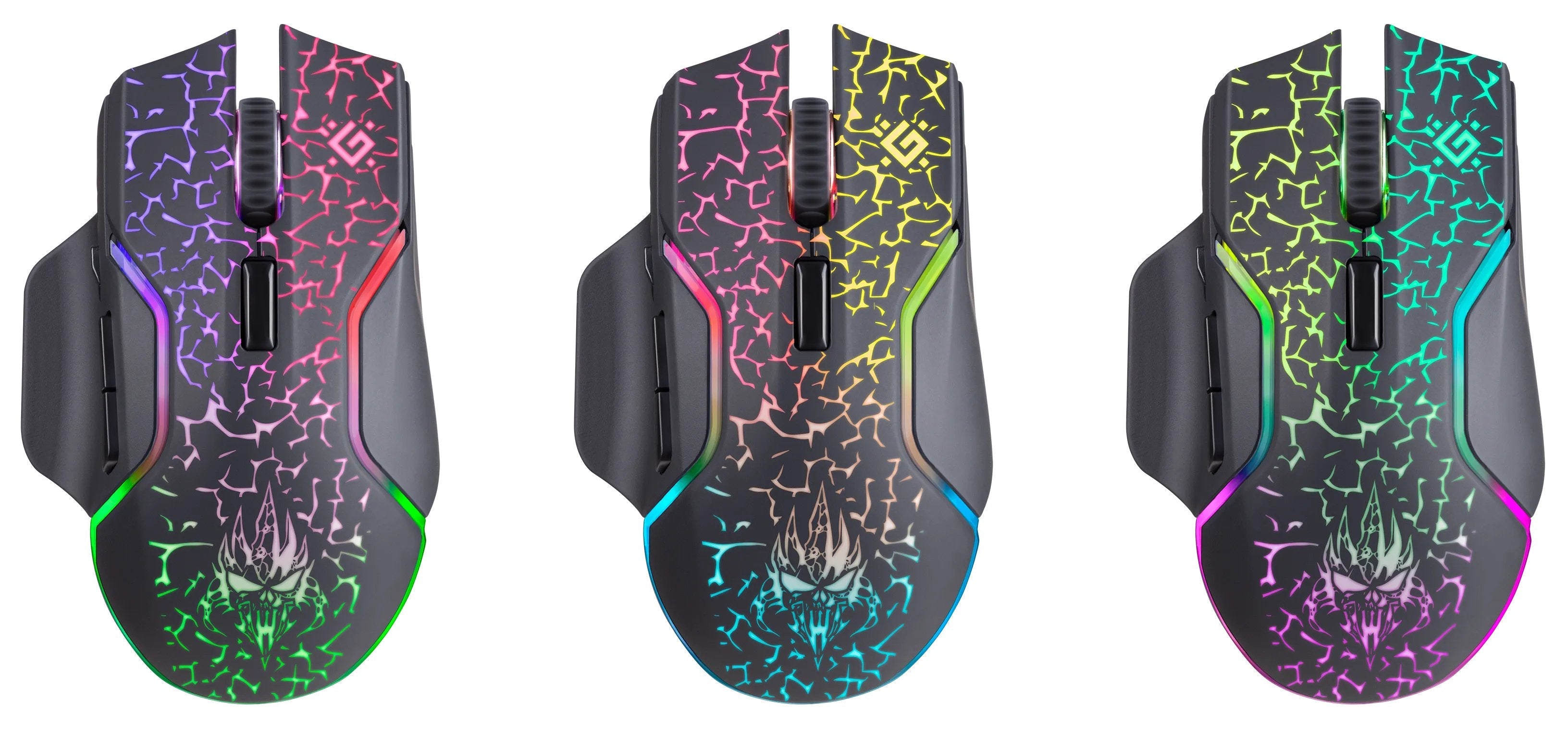 EAN 4745090820492 - Defender Oneshot GM-067 ratón Juego mano derecha RF Wireless + USB Type-C Óptico 3200 DPI imagen 3