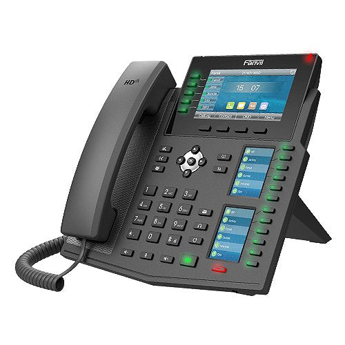 Teléfono Ip Fanvil X6u Negro