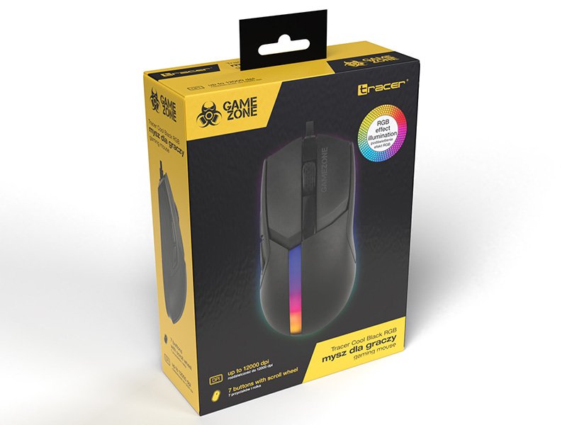EAN 5907512873595 - Tracer Gamezone Cool ratón Juego mano derecha USB tipo A Óptico 12000 DPI imagen 8