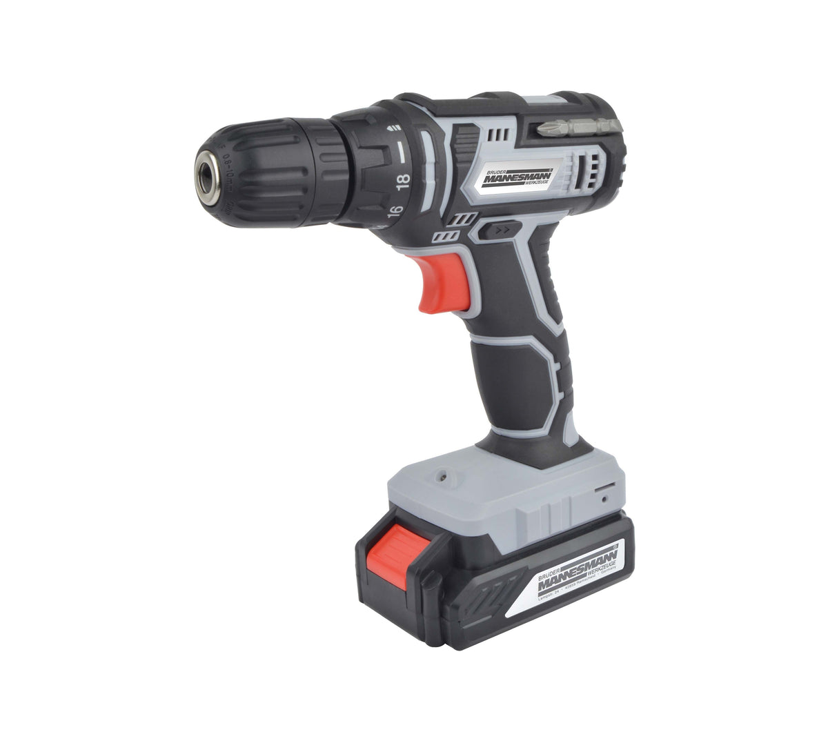Mannesmann Taladro Atornillador A Batería 20 Volt 1 Batería Con Iones De Litio-Batería 1.3 Ah