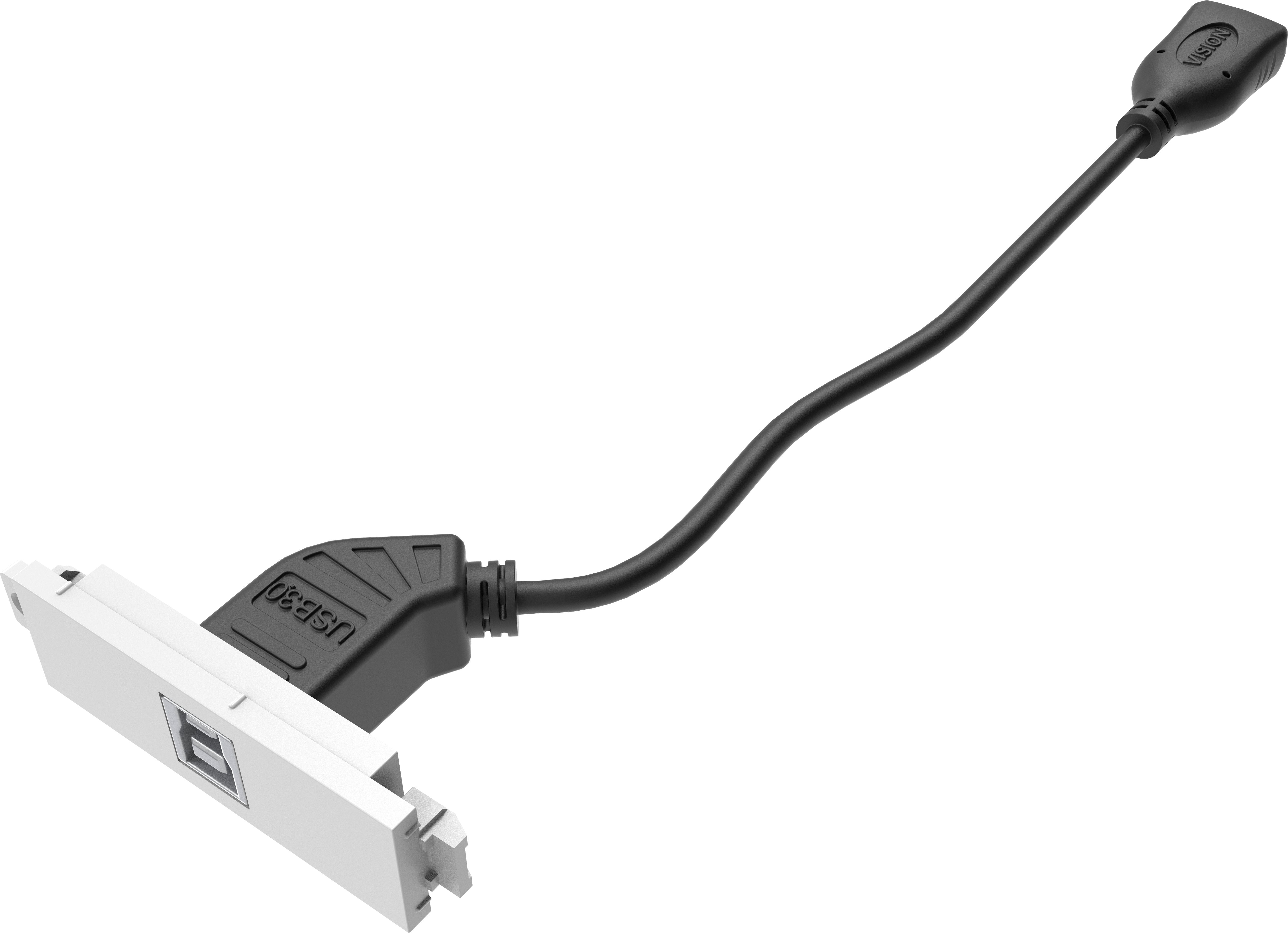 Vision Tc3 Usbb Toma De Corriente Usb Blanco