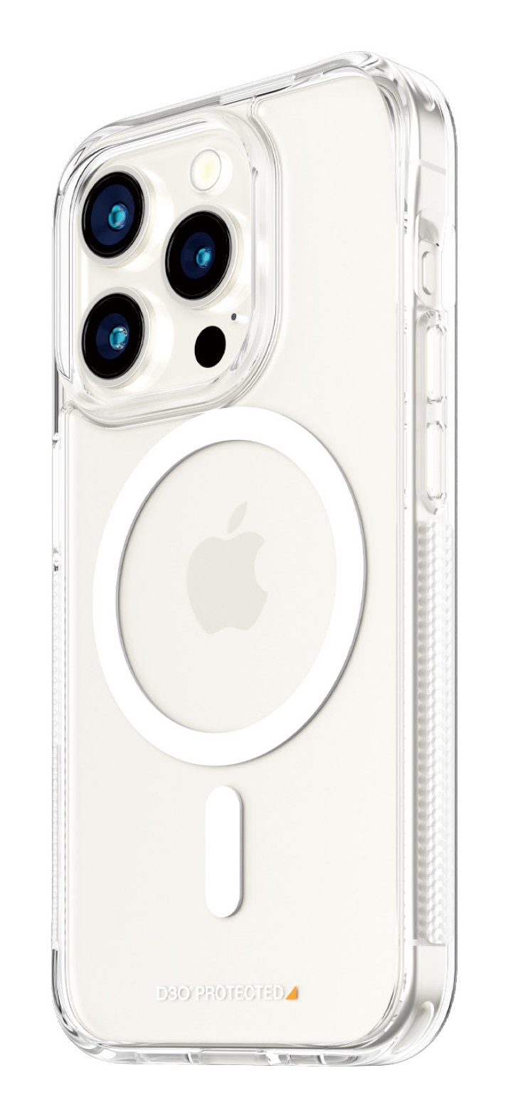 EAN 5711724011818 - PanzerGlass ® HardCase Transparent w. White MagSafe & D3O® iPhone 15 Pro funda para teléfono móvil 15,5 c imagen 1