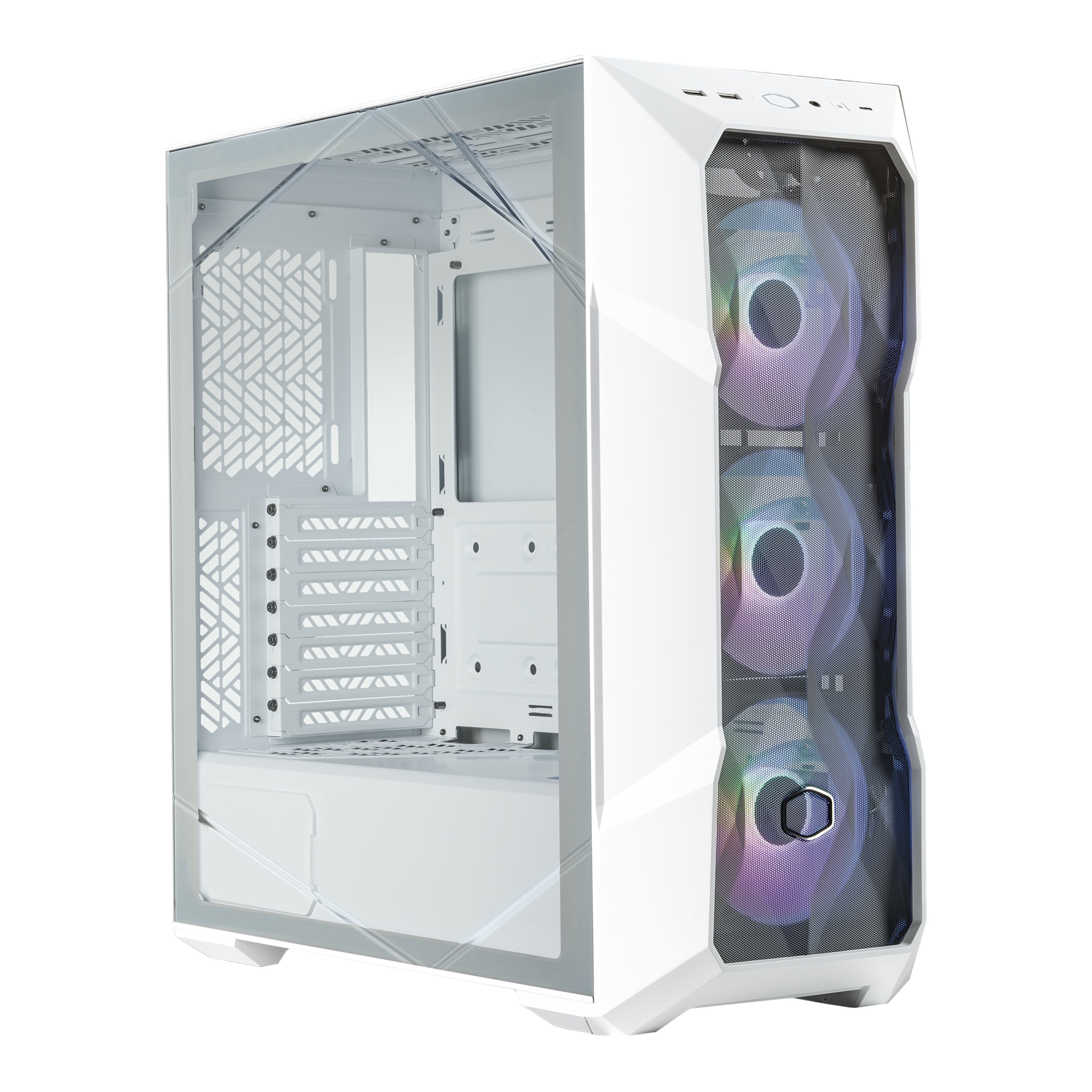 Caja Cooler Master Masterbox Td500 Mesh V2 Blanca (Td500v2-Wgnn-S00)
