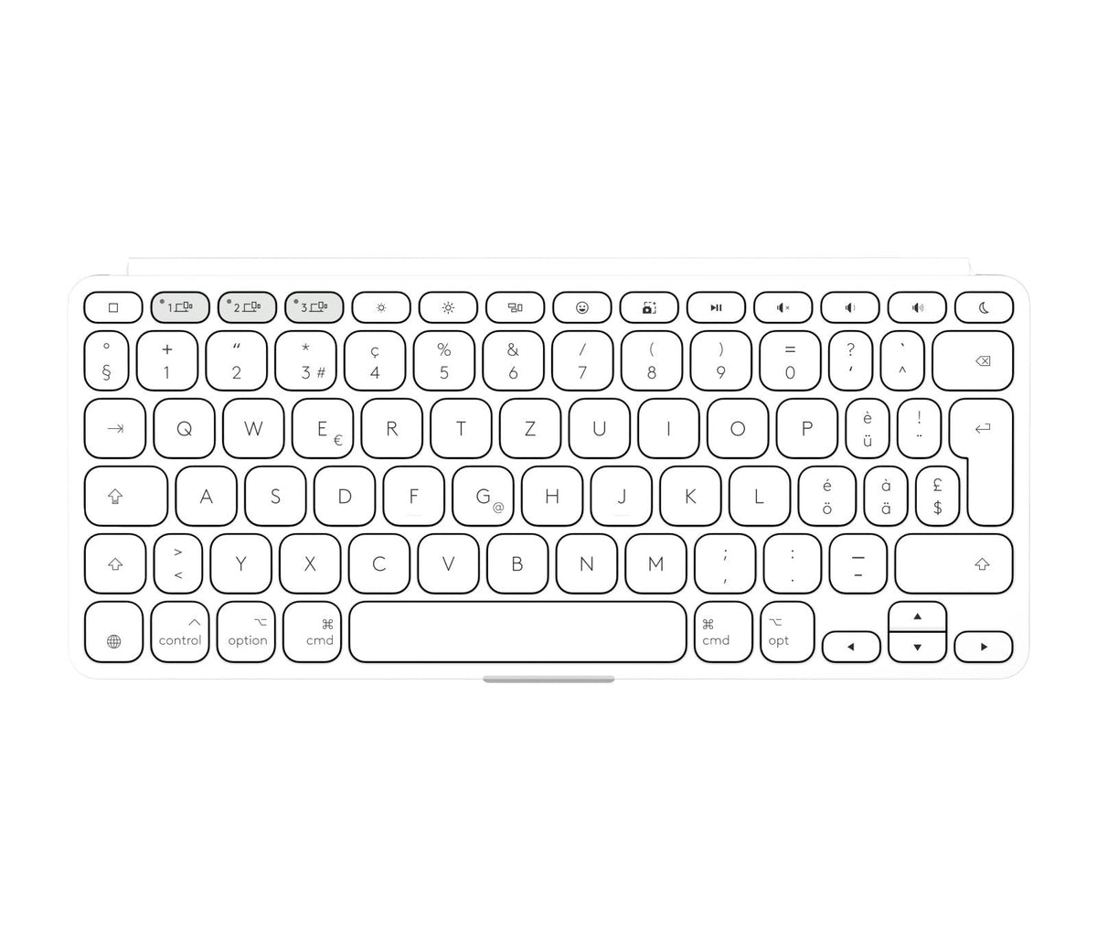 Logitech Keys-To-Go 2 For Ipad - Teclado - Eingebaute