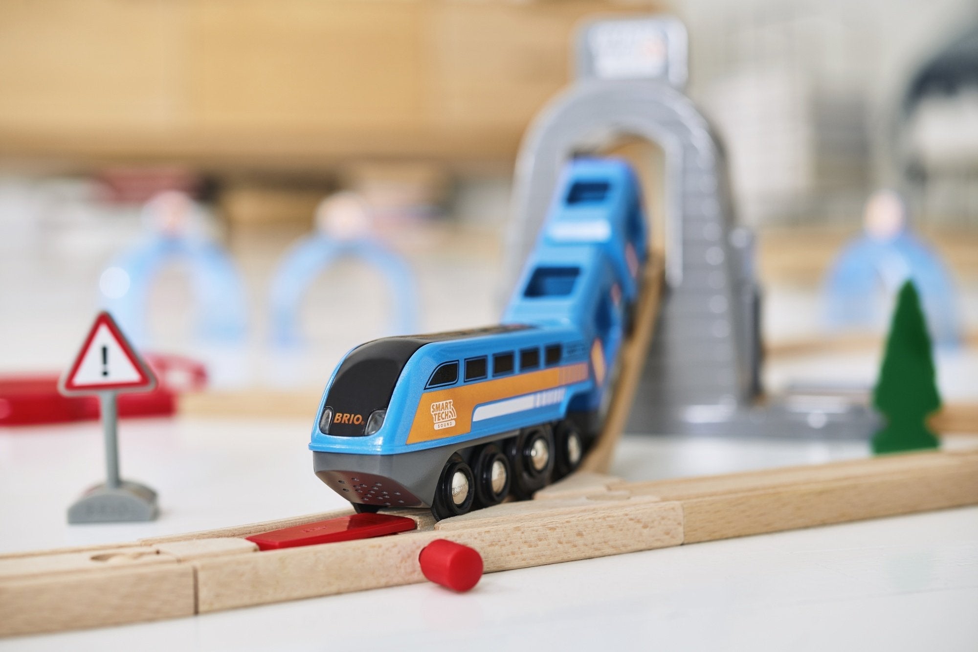 Brio 7312350339727 Pista Para Vehículos De Juguete De Plástico, Madera, Ferrocarril Niño/Niña, 3 Año(S), Vehículo Incluido, Aaa, De Plástico, Madera, Multicolor