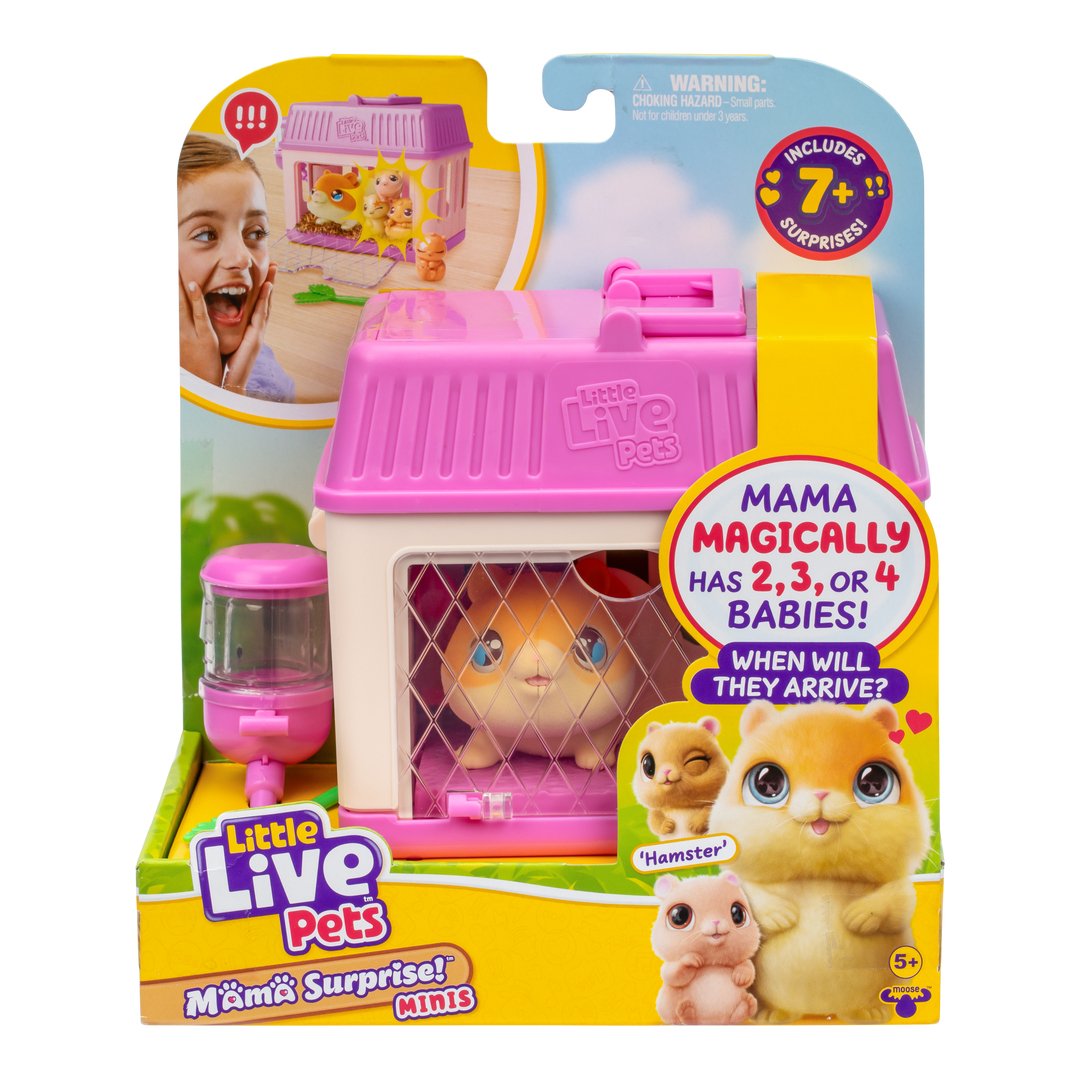 Moose Toys Ltd. Little Live Pets - Mama Surprise S4 Mini Playset Hamster 26626