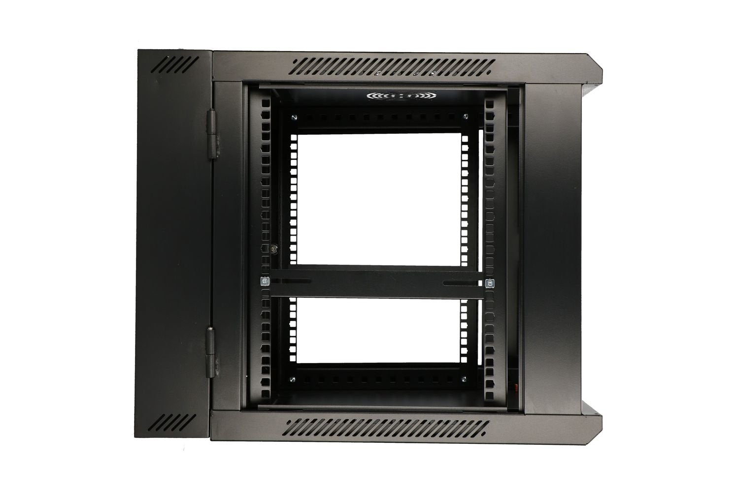 Extralink 6u 600x600 Azh Wall-Mounted Rackmount Cabinet Swing Type Black