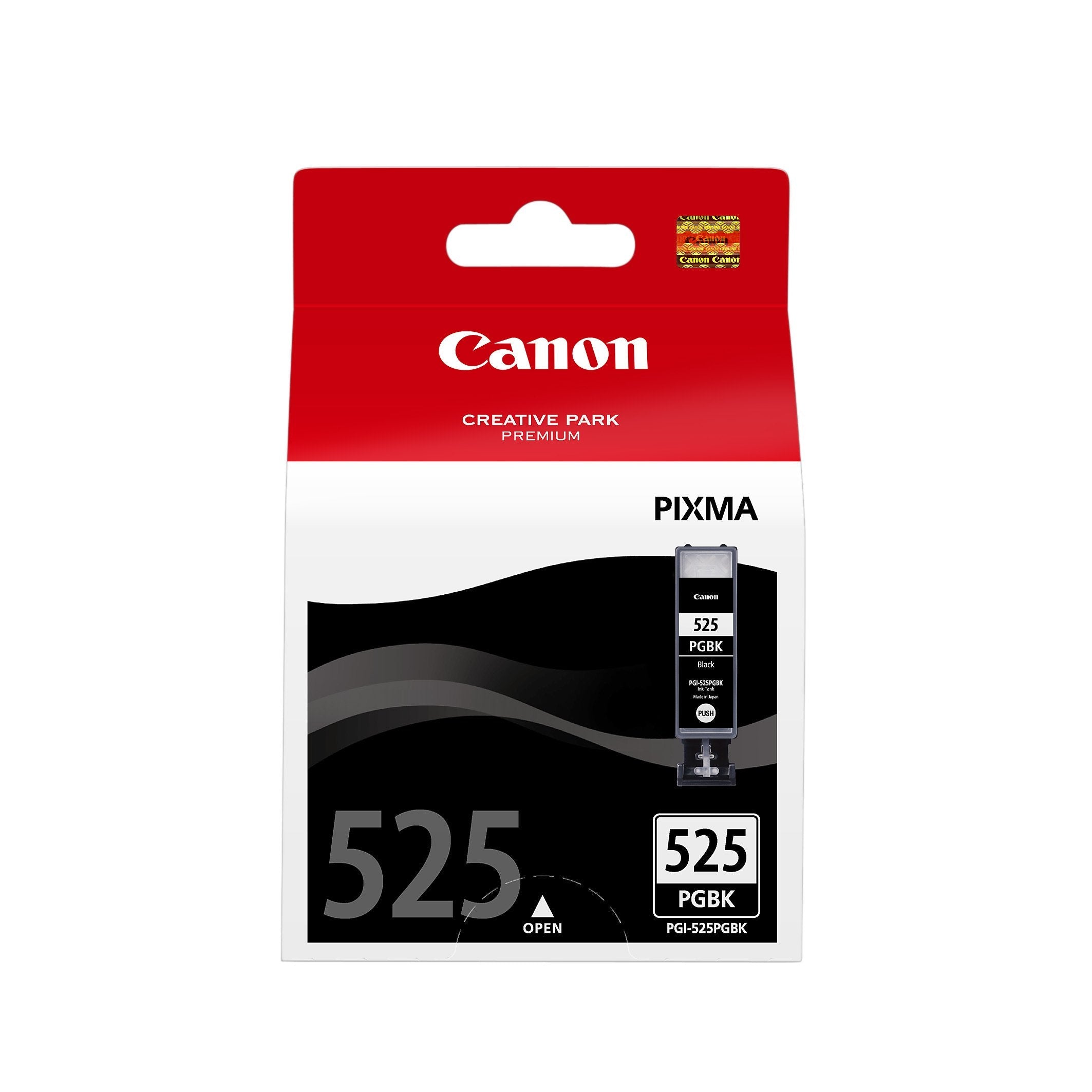 Tinta Original Canon Pgi 525 Pgbk Negro 19ml Pixma Ip4850/ Mg5150/ Mg5250/ Mg6150/ Mg8150 Blister